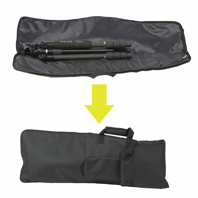 収納だけじゃない、マルチに使える三脚ケース「スリック マルチ三脚