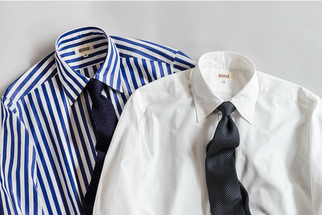 ブリティッシュメイド オリジナルシャツの第三弾 ドレスシャツ