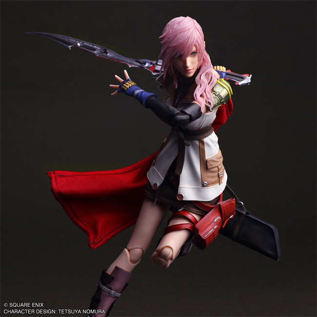 FINAL FANTASY XIII』より、「PLAY ARTS真」シリーズに「ライトニング
