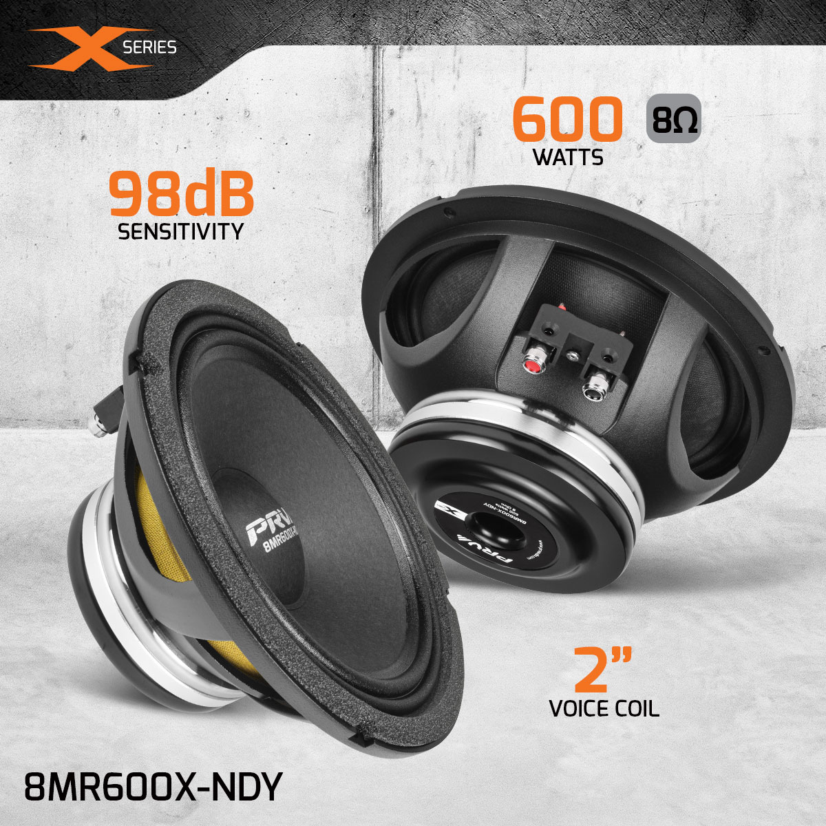 8MR600X-NDY - PRV Audio
