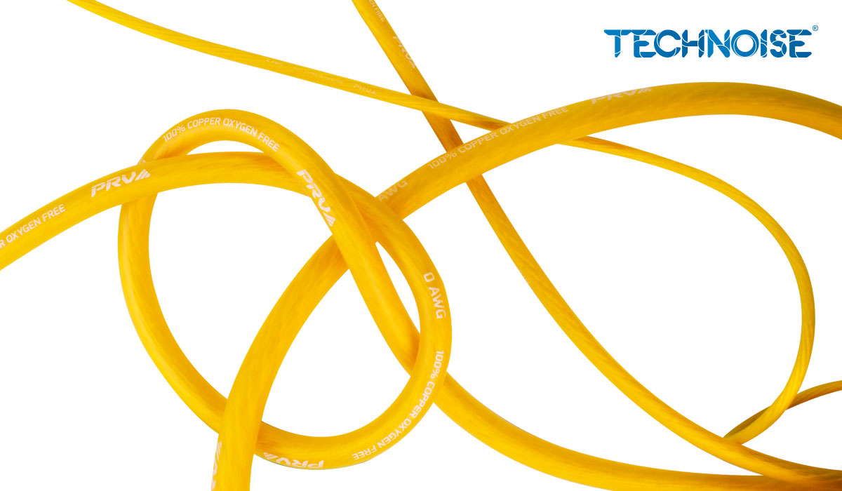 Amber Gold OFC Wire - PRV Audio - Power / Ground Copper Cable