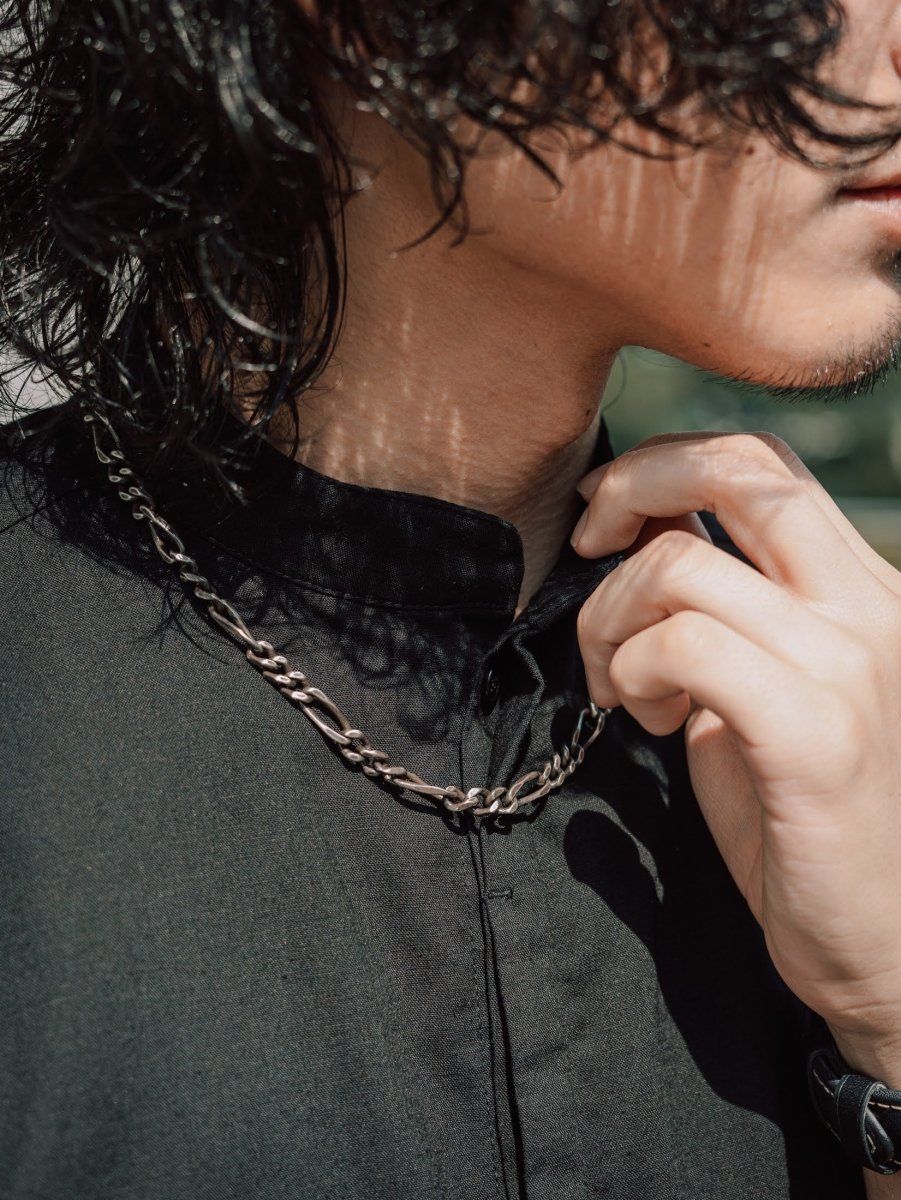 PRY 3way Silver Mix Chain Necklace シュウト PRY 3way Silver Mix