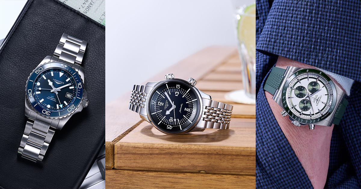 オンもオフも主役になるロンジンが夏の本格時計の“絶対解”である理由