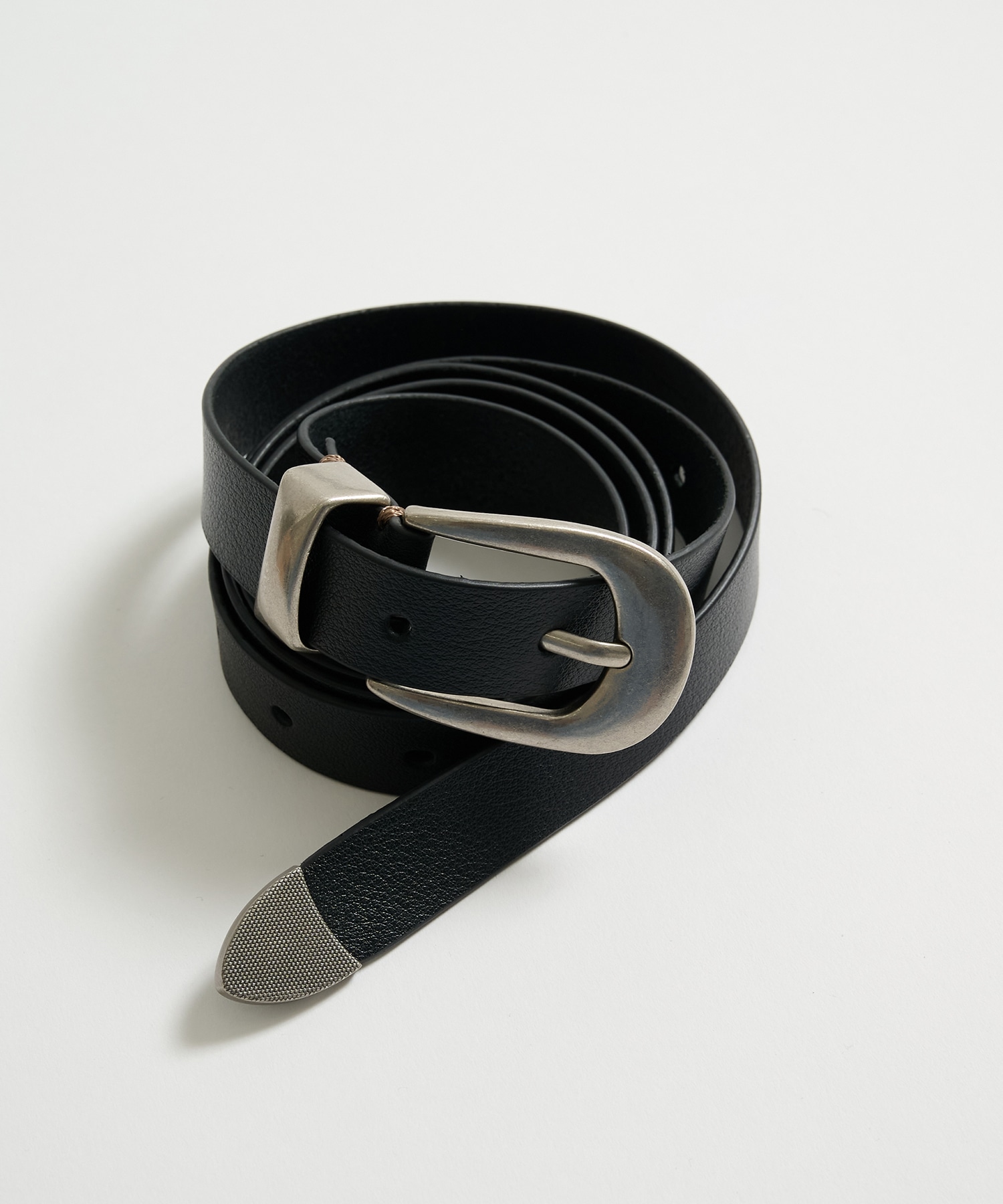 ナローレザーベルト(FREE BLACK): : メンズ｜PUBLIC TOKYO ONLINE STORE