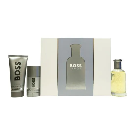 Hugo Boss Boss Bottled Gift Set 50ml Eau De Toilette + 150ml