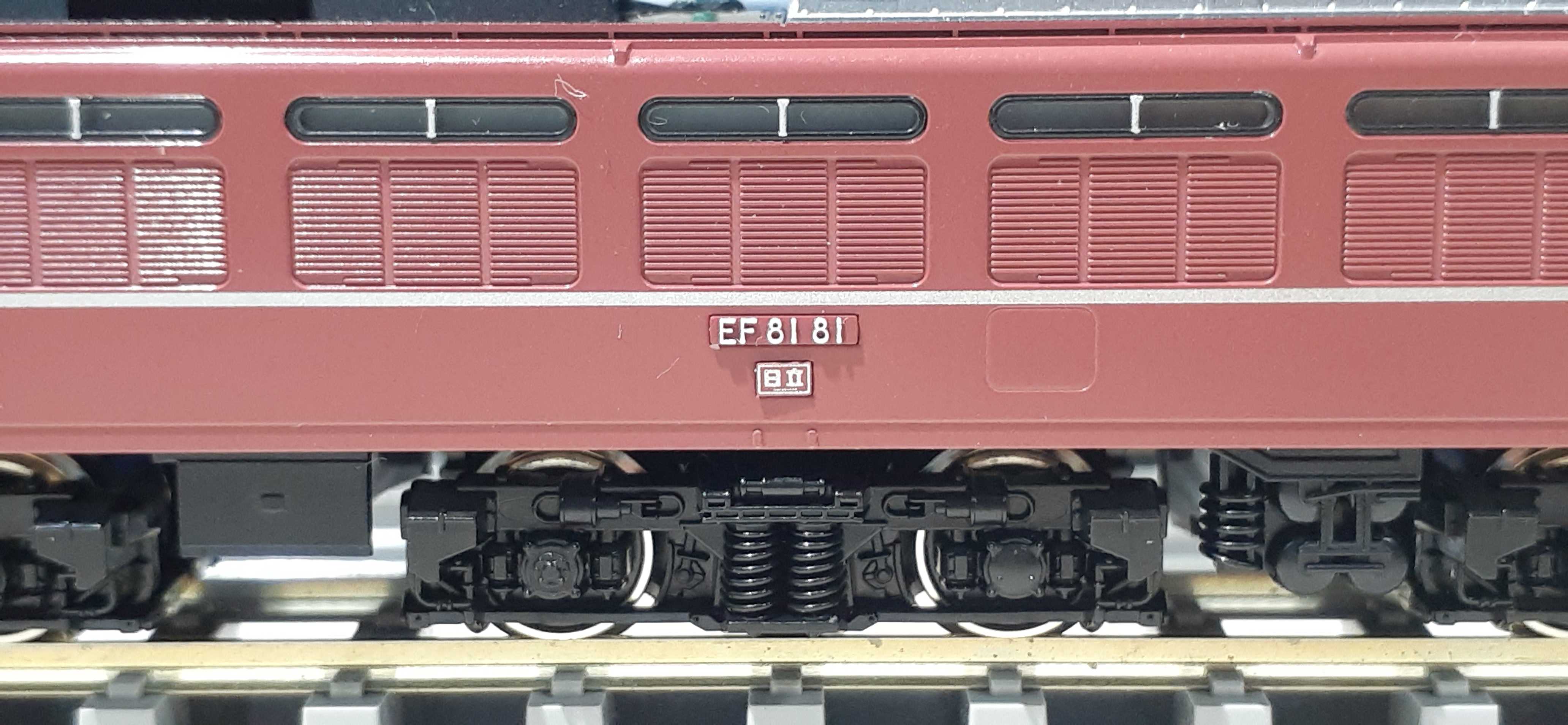 🔴🔵 kato 3066-6 EF81 81 御召塗装機JR仕様 - 竹ノ塚総合車両センター