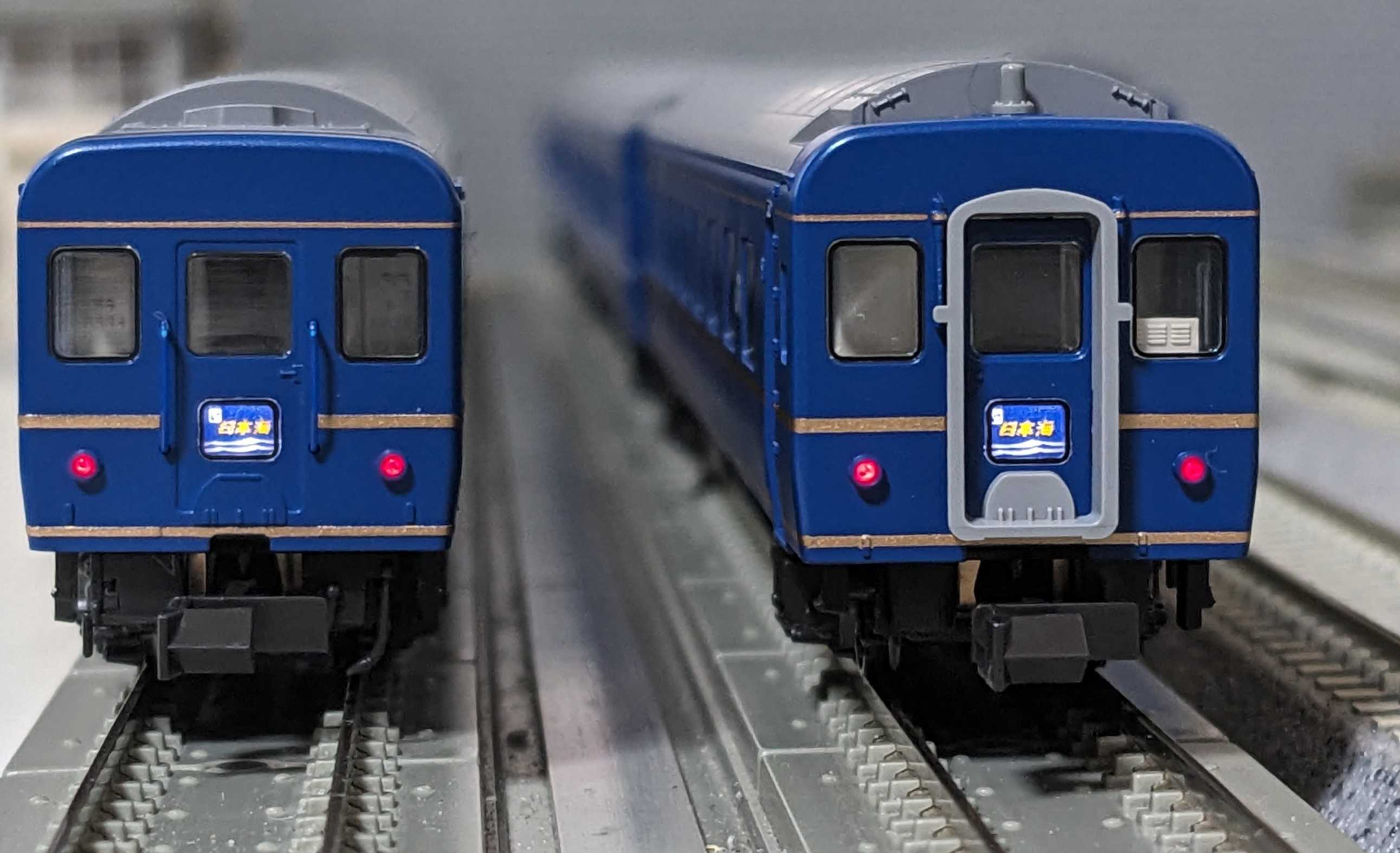 🔴入線 KATO 10-881/882 24系 寝台特急「日本海」基本/増結 11両 JR