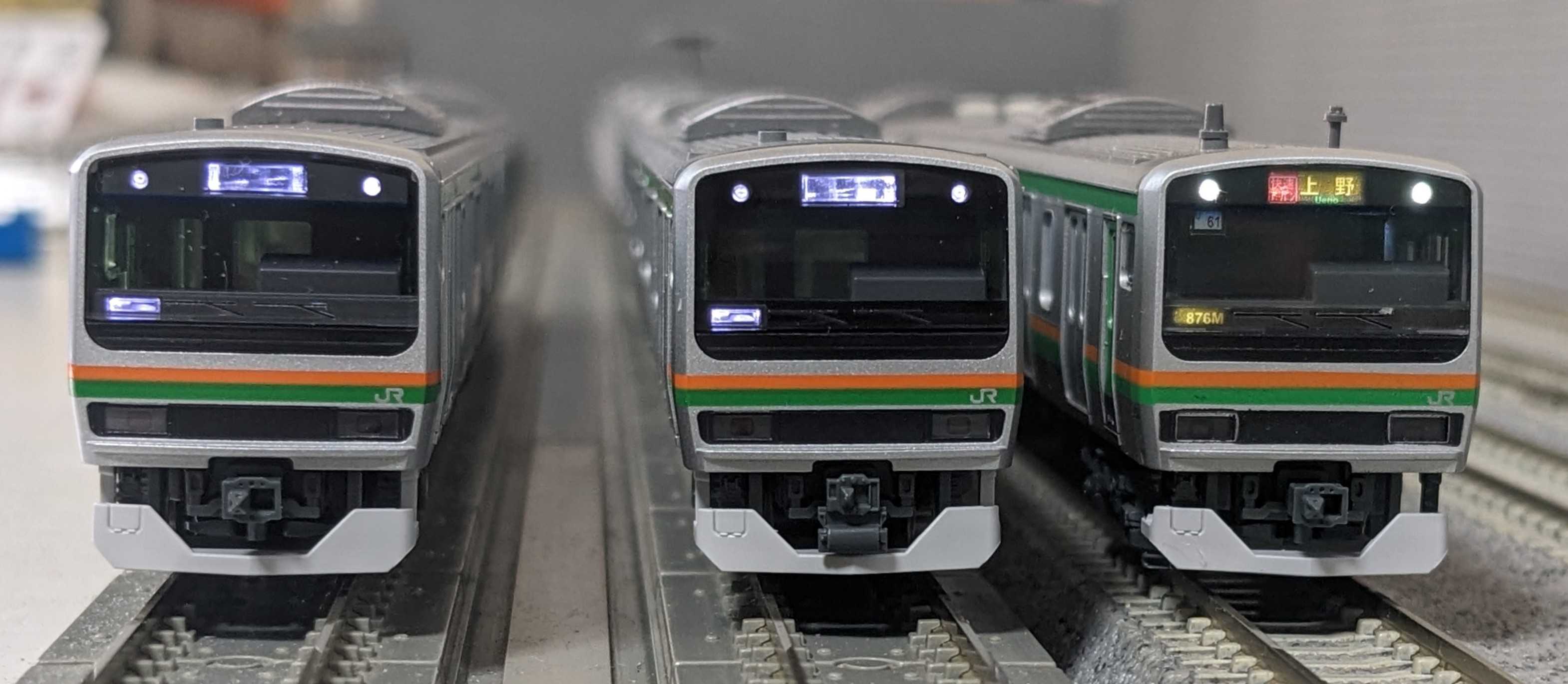 🔴入線 KATO 10-2002 E231系1000番台 付属編成5両 U60編成（小山車両