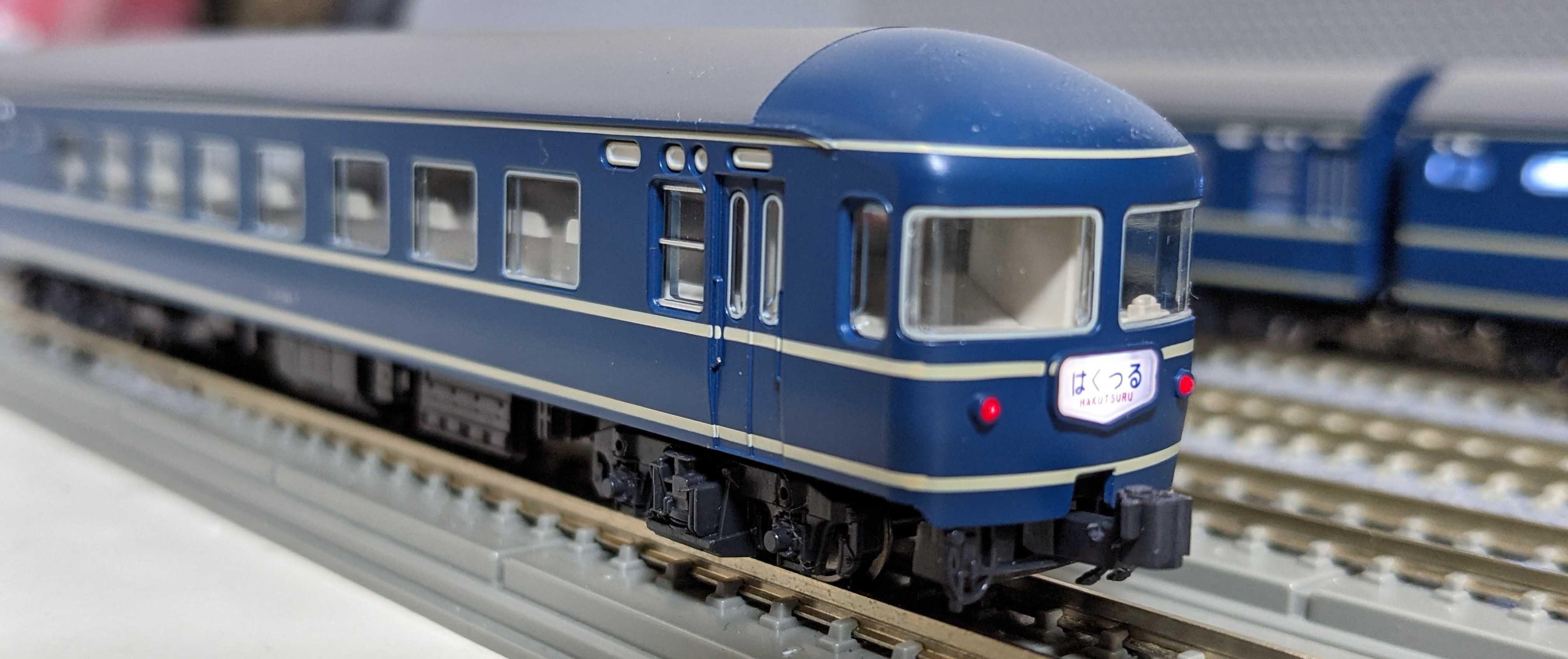 🔵kato 20系寝台特急 5090-1 ﾅﾊﾈﾌ22 7 5087 ﾅﾊﾈ20 5両 入線整備 その①