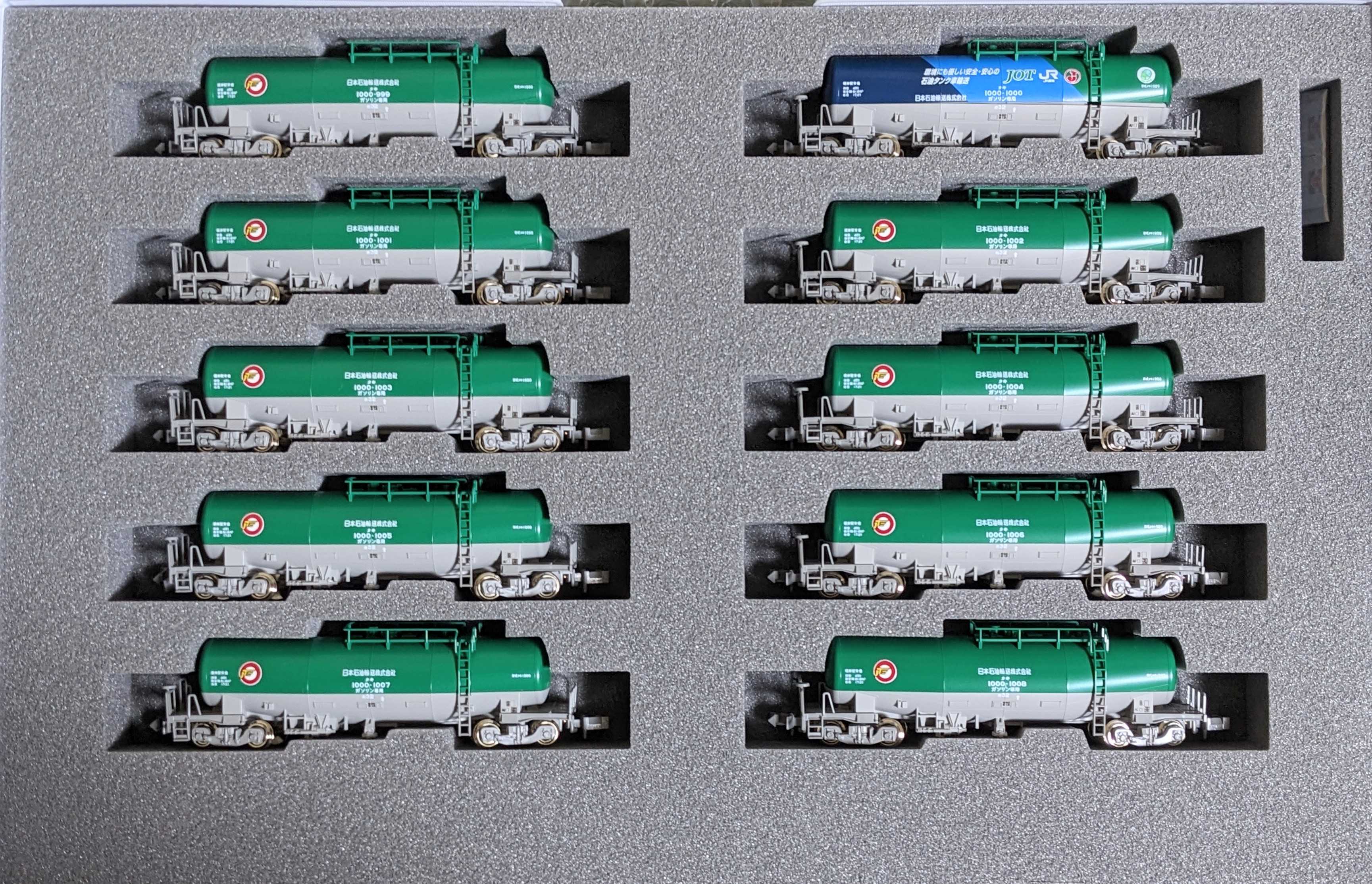 🔴入線 kato 10-1750 ﾀｷ1000(後期形)「1000号記念塗装」入10両ｾｯﾄ 特別