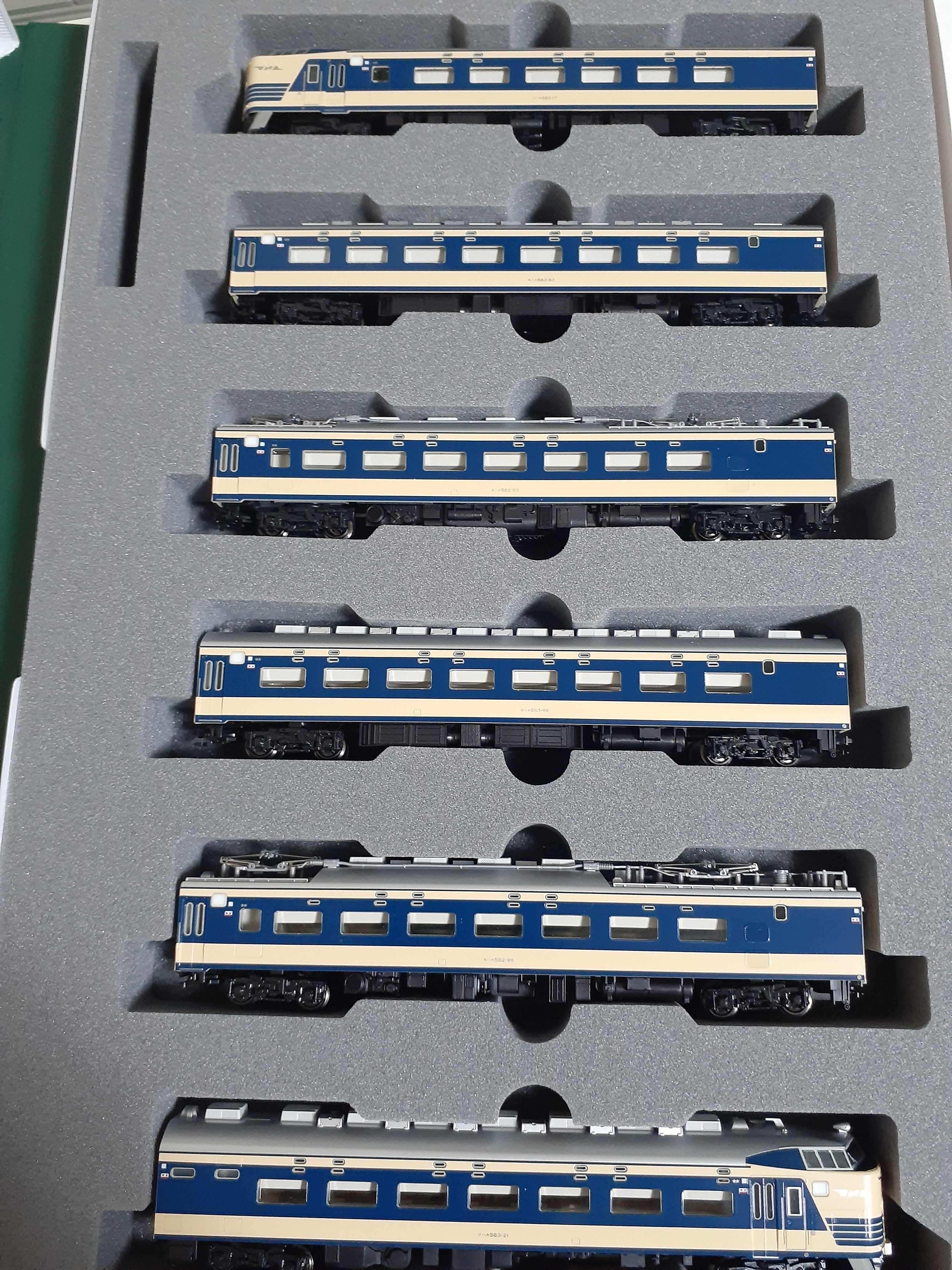 🔴入線 Kato 10-1237/10-1239/10-1238X2 583系① 第②編成 - 竹ノ塚