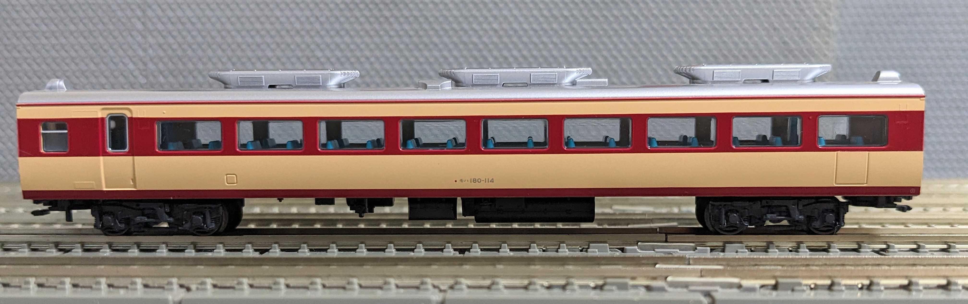 🔴入線 KATO 10-1147 基本ｾｯﾄ 181系100番台「とき•あずさ」6両ｾｯﾄ