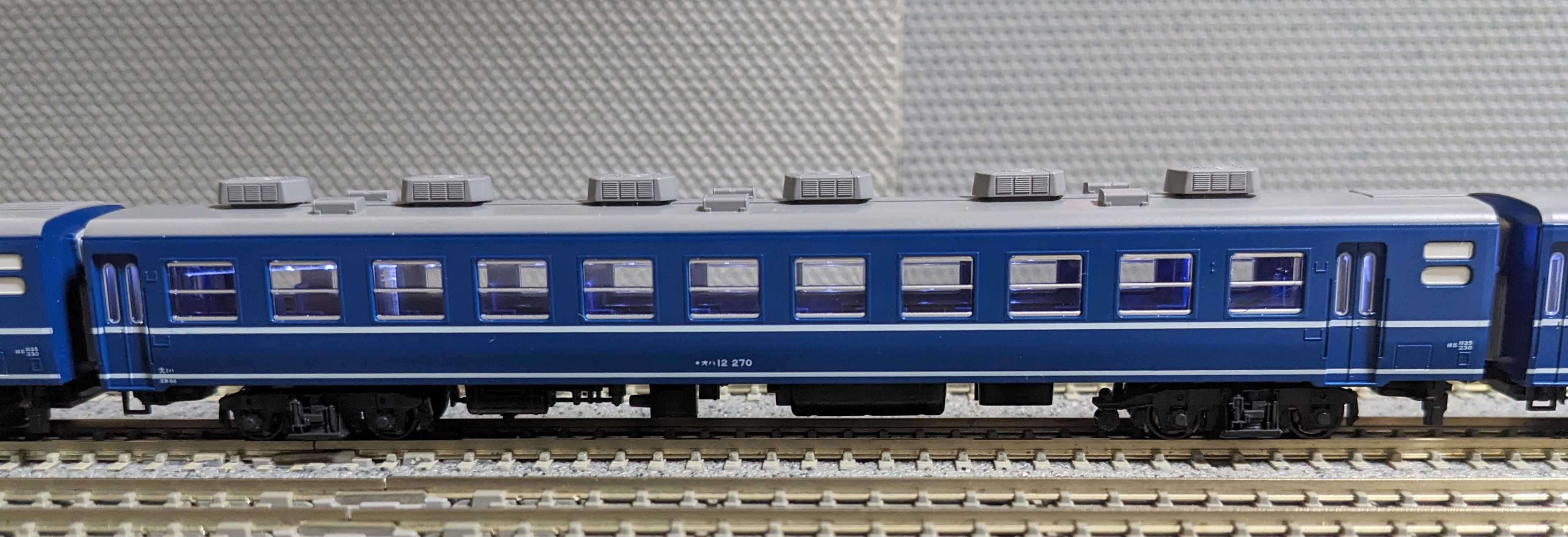 🔵💡室内灯工事 Kato 10-1550 12系急行形客車 国鉄仕様6両ｾｯﾄ - 竹ノ塚