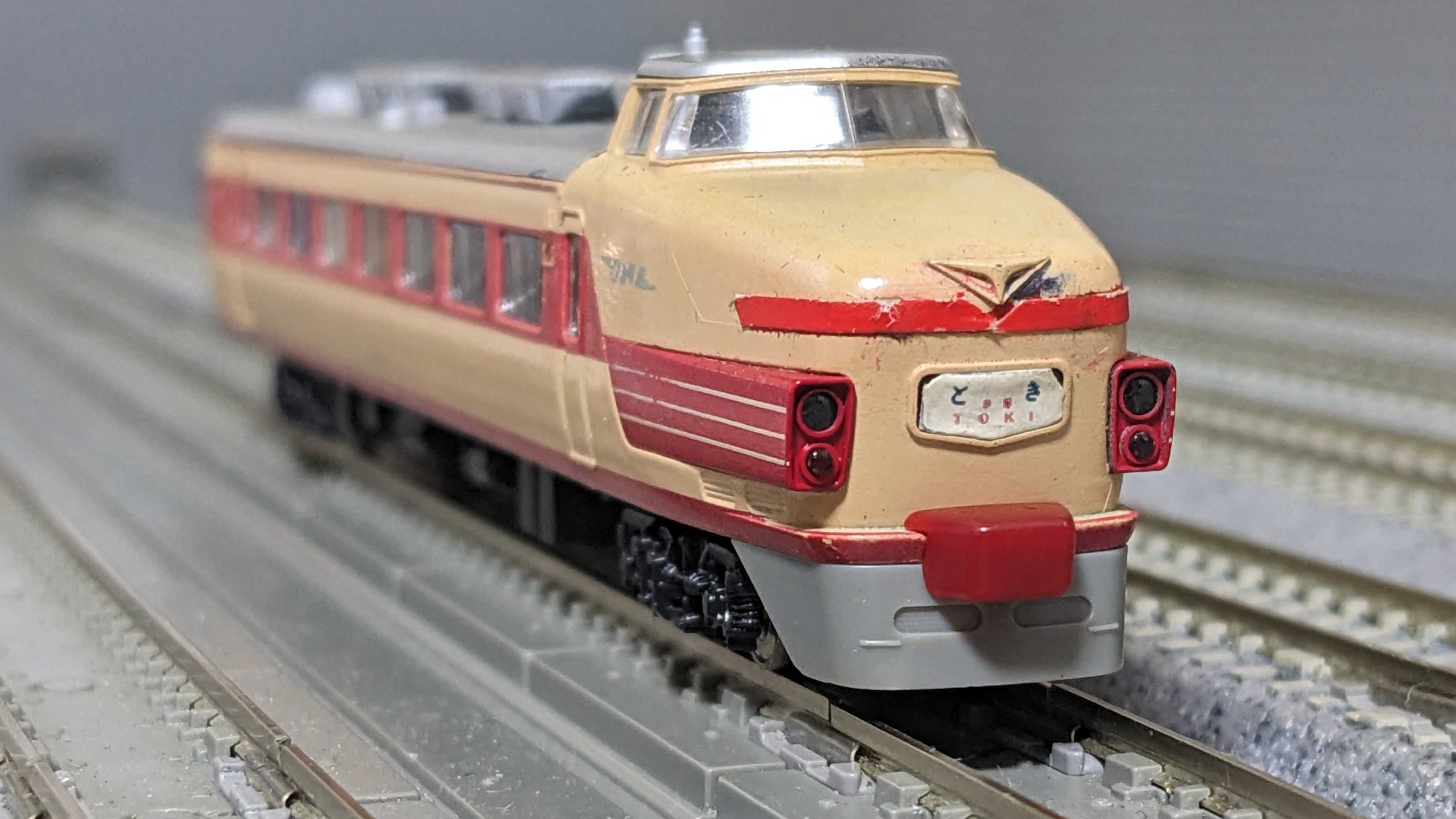 🔴入線 KATO 10-1147 基本ｾｯﾄ 181系100番台「とき•あずさ」6両ｾｯﾄ