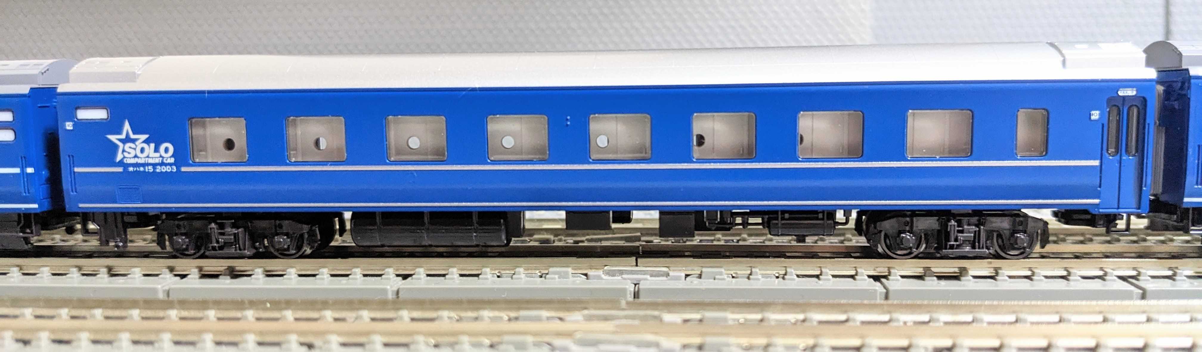 🔴入線 kato 10-1800 14系寝台特急「さくら•はやぶさ/富士」6両セット