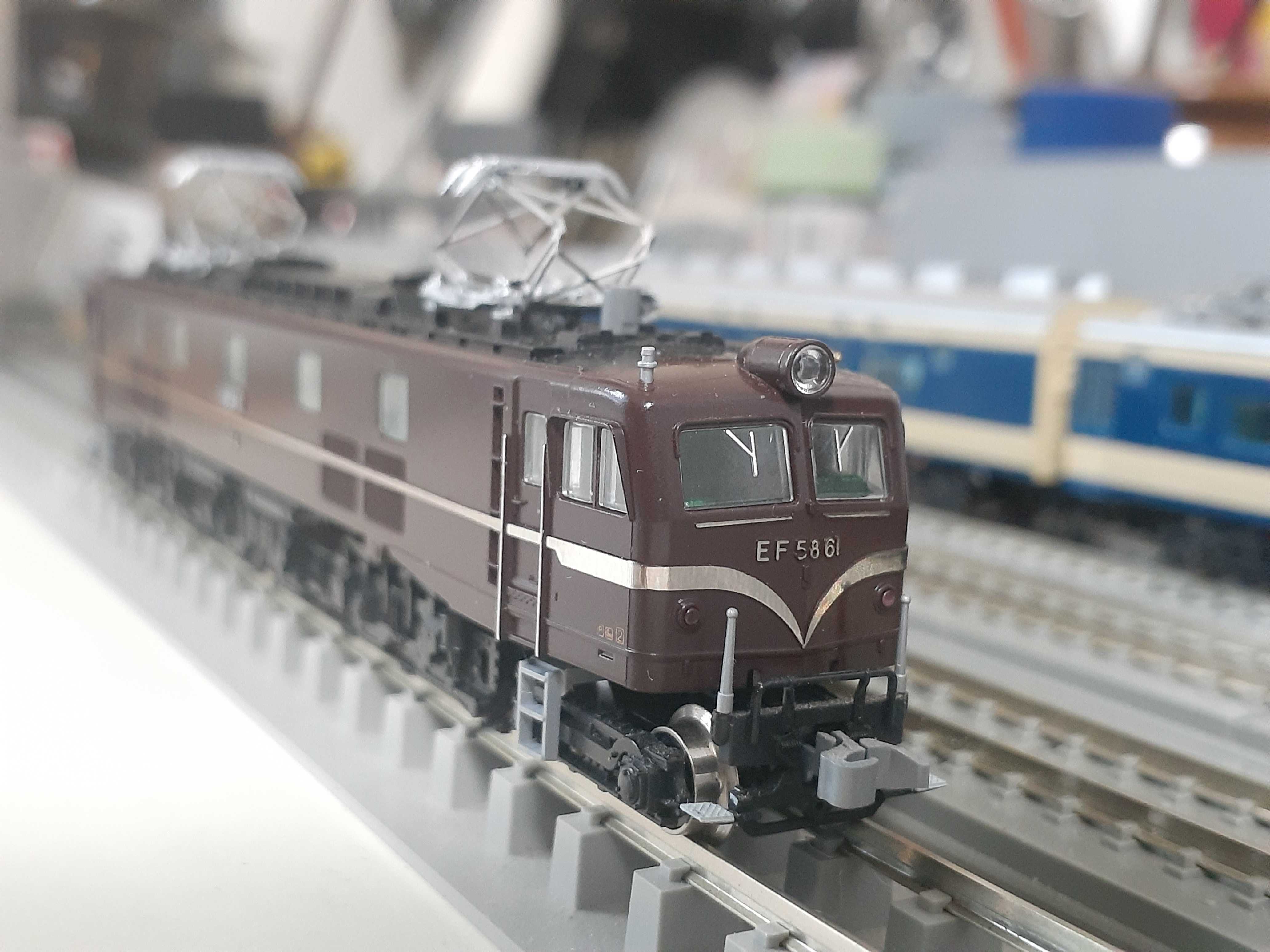 🔵Kato 3038 EF58 61 御召機 パンタグラフ交換 - 竹ノ塚総合車両