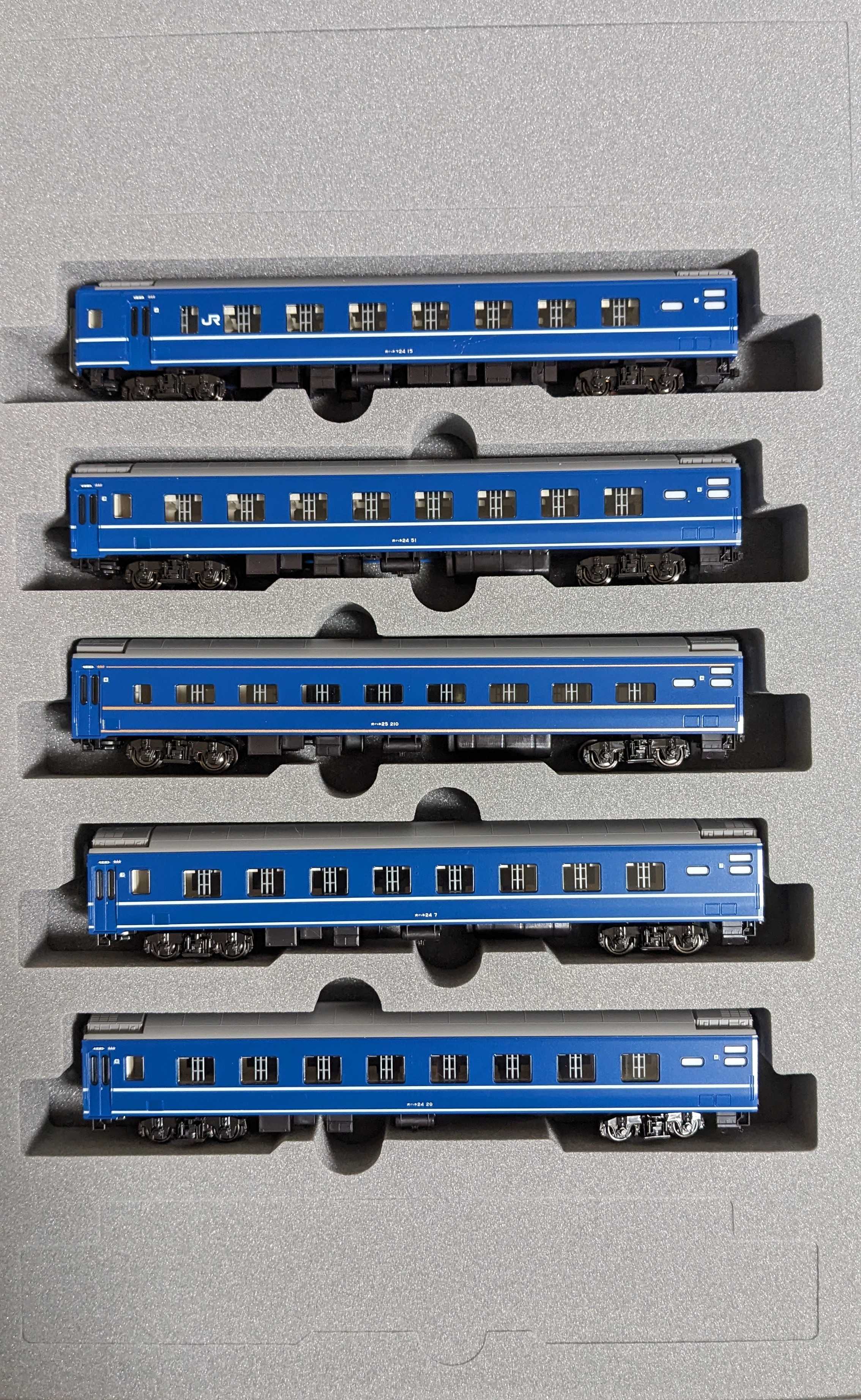 🔴入線 KATO 10-881/882 24系 寝台特急「日本海」基本/増結 11両 JR