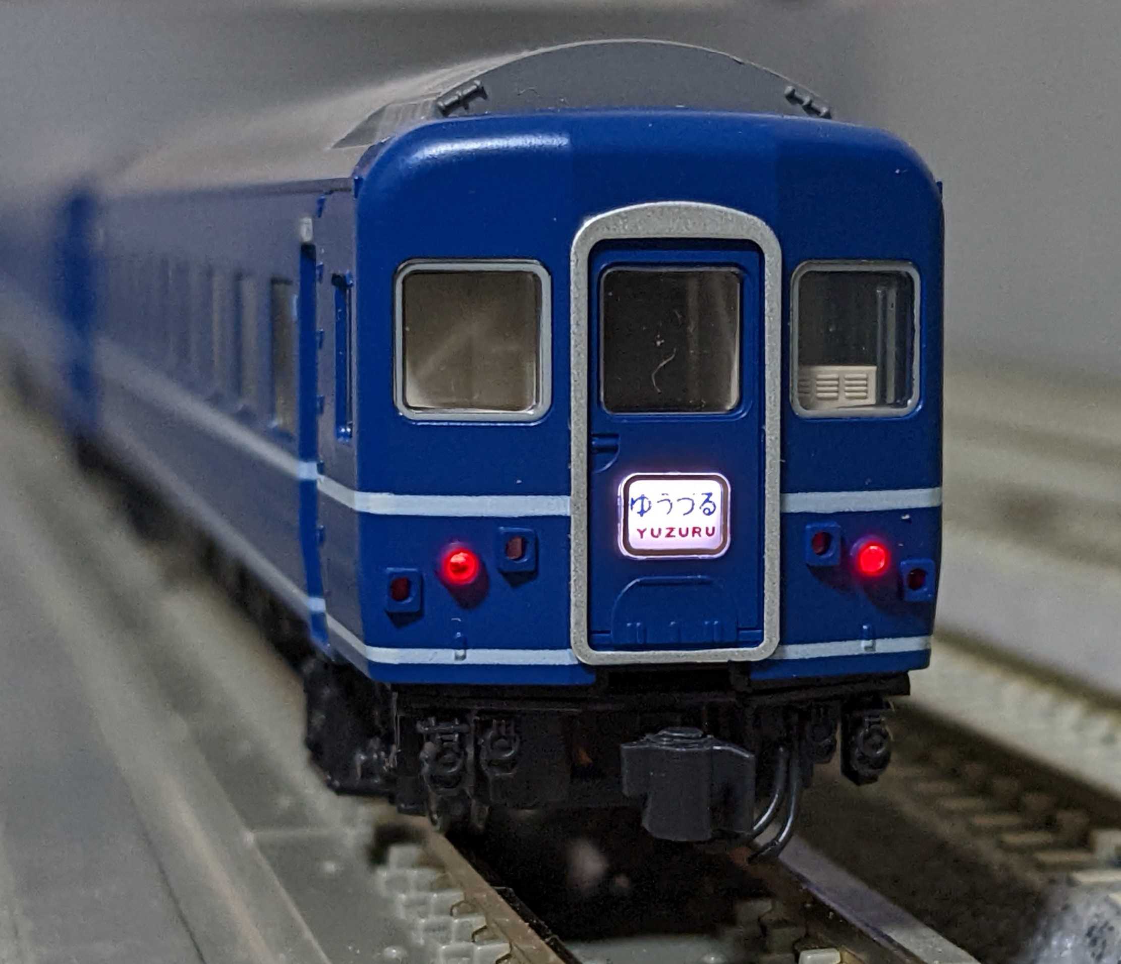 🟣kato 10-811/812 24系 寝台特急（ゆうづる）列車案内 国鉄仕様