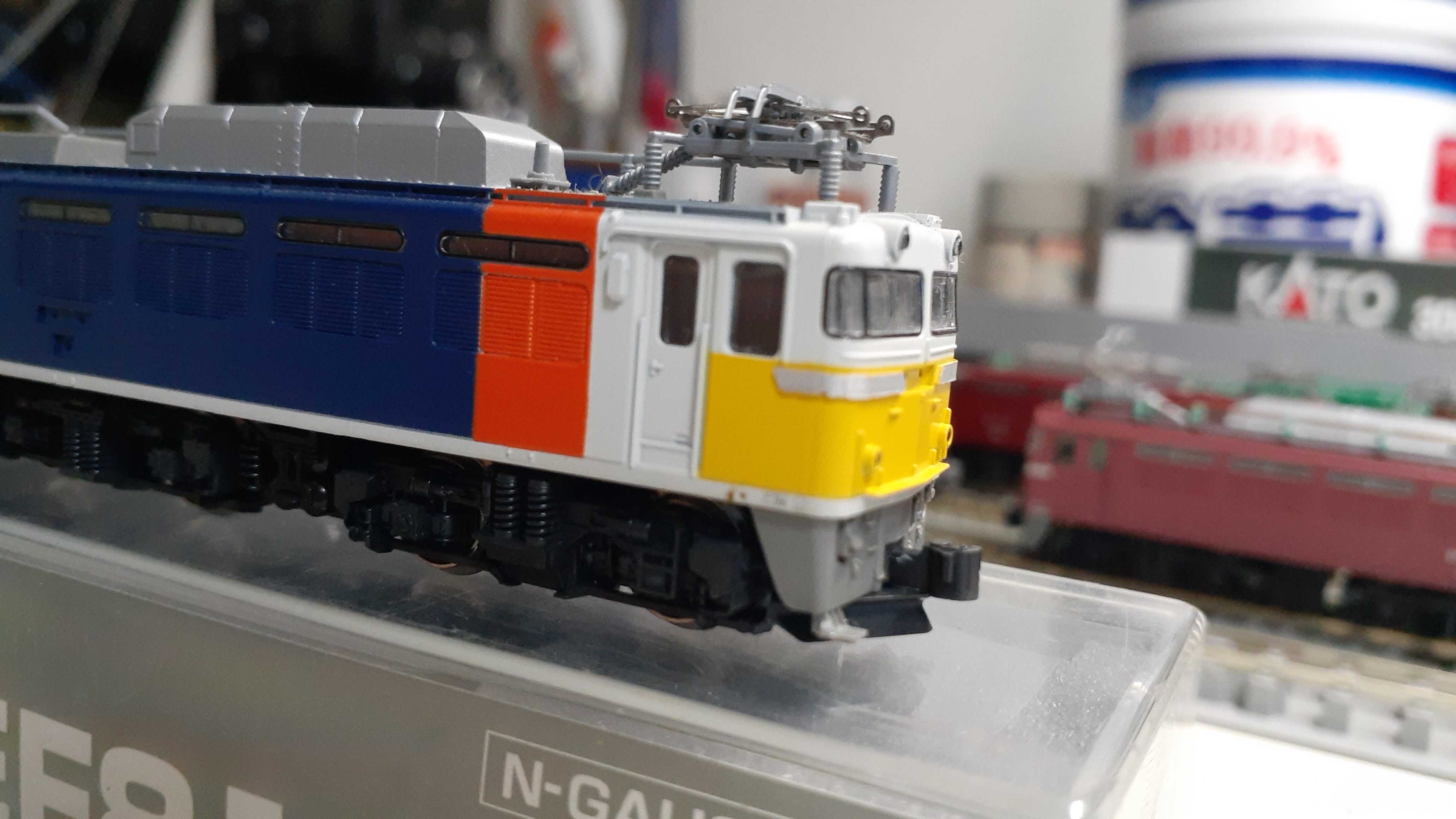 🔴入線🟣 kato 3021-4 EF81 89号機 カシオペア - 竹ノ塚総合車両