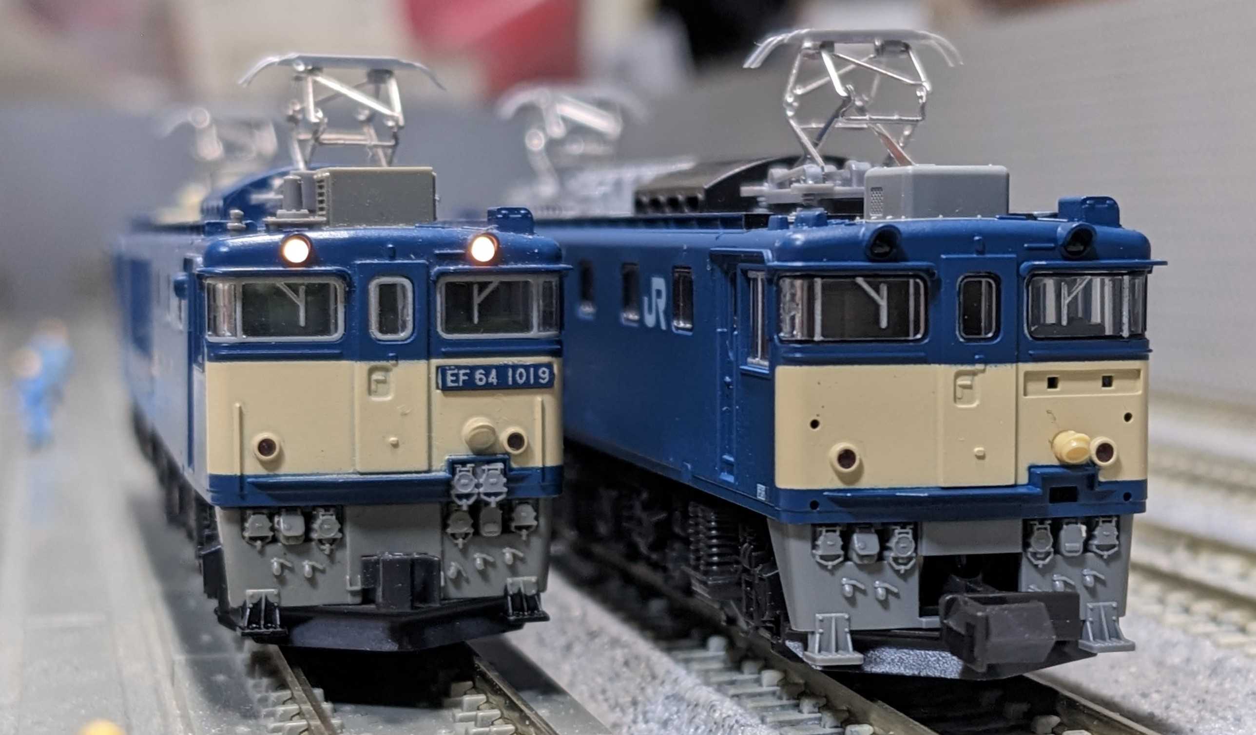 🔴入線 kato 3024-3 EF64 1000 一般色JR貨物ｸｰﾗｰ搭載車 - 竹ノ塚総合