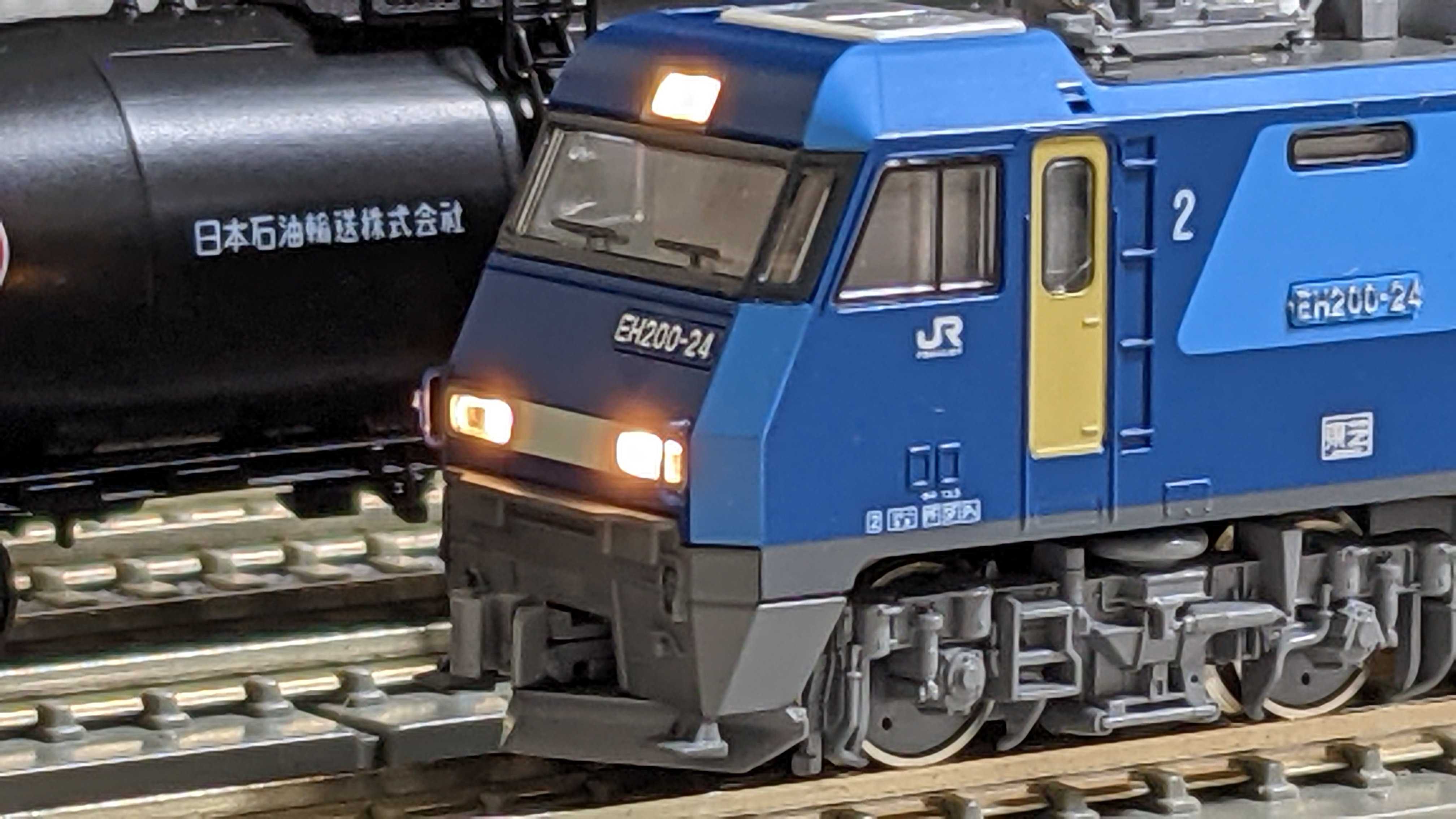 🔵💡kato 3045-1 EH200 量産形 常点灯加工など - 竹ノ塚総合車両