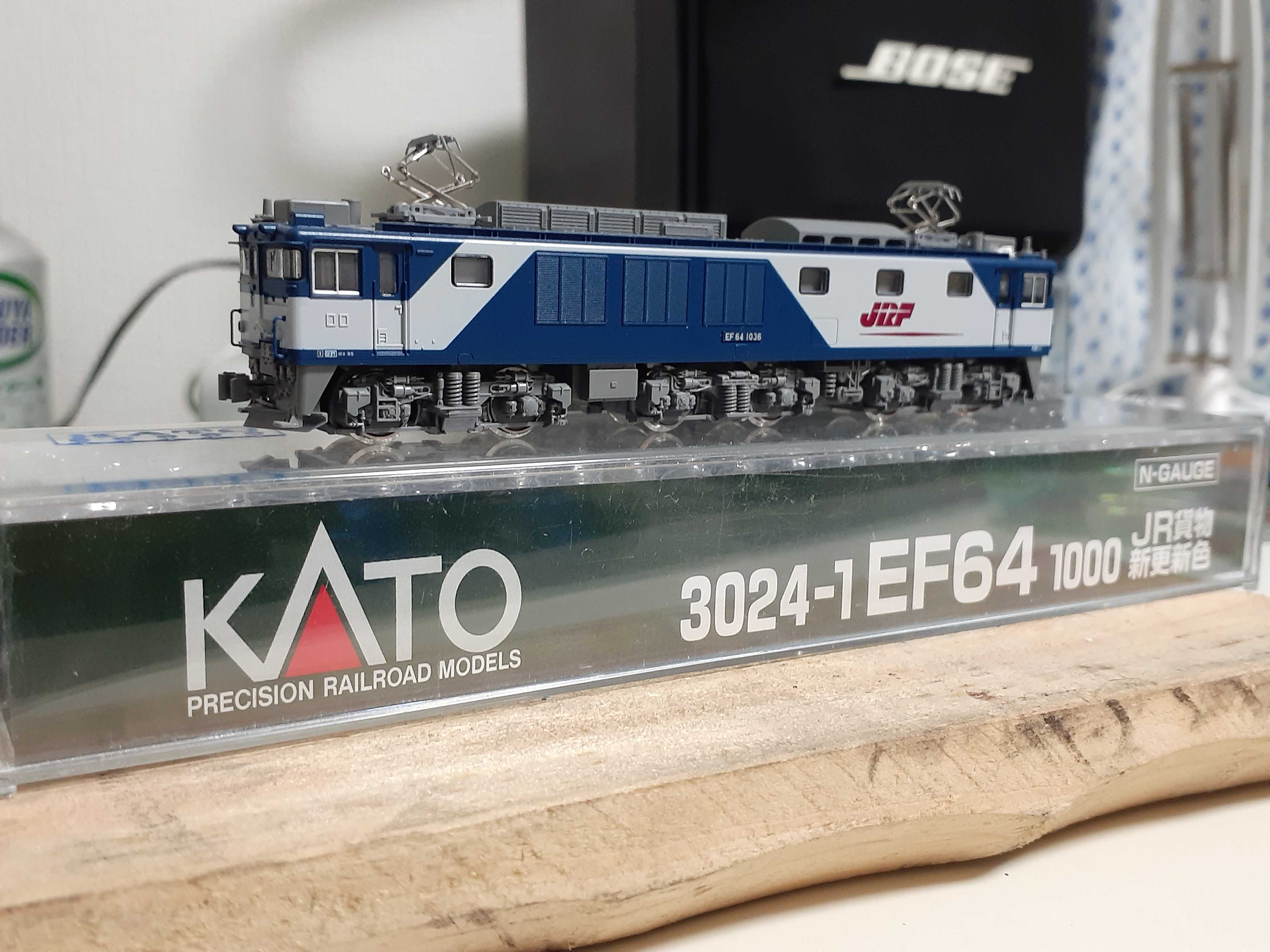 🔵Kato EF64 1000 JR貨物新更新色3024-1 - 竹ノ塚総合車両センターのブログ