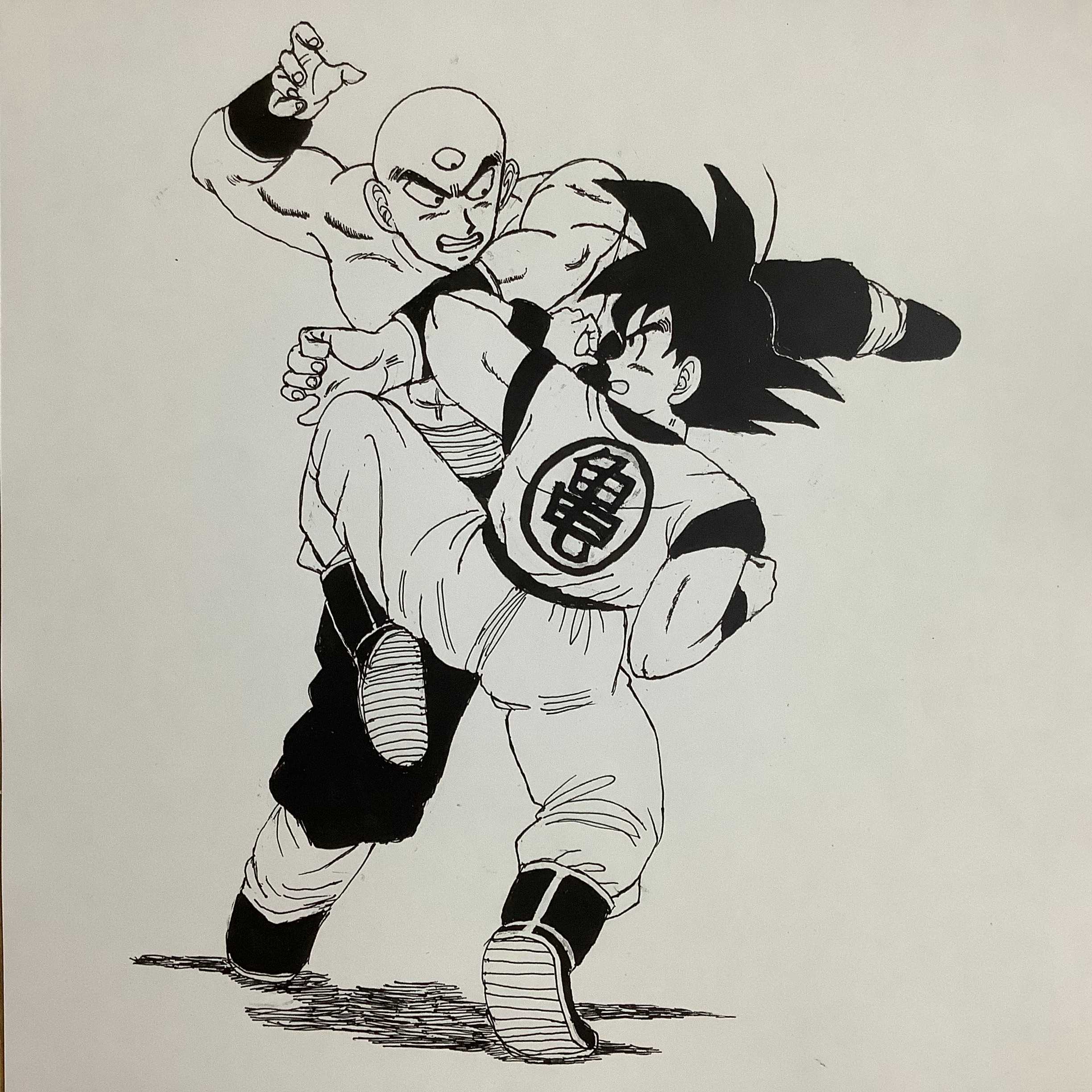 悟空VS天津飯 - ukiki3biogのブログ