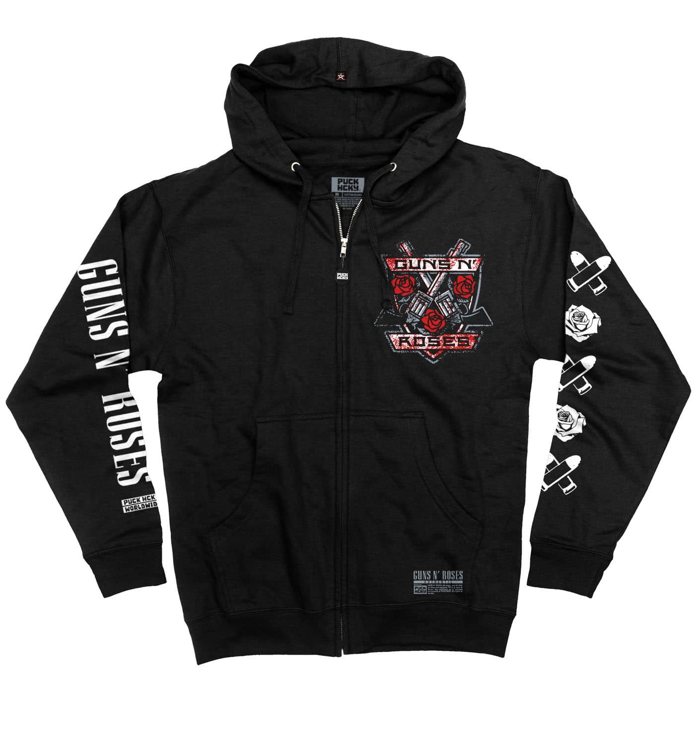 Guns N' Roses 'The Kings' Zip Hockey Hoodie – PUCK HCKY