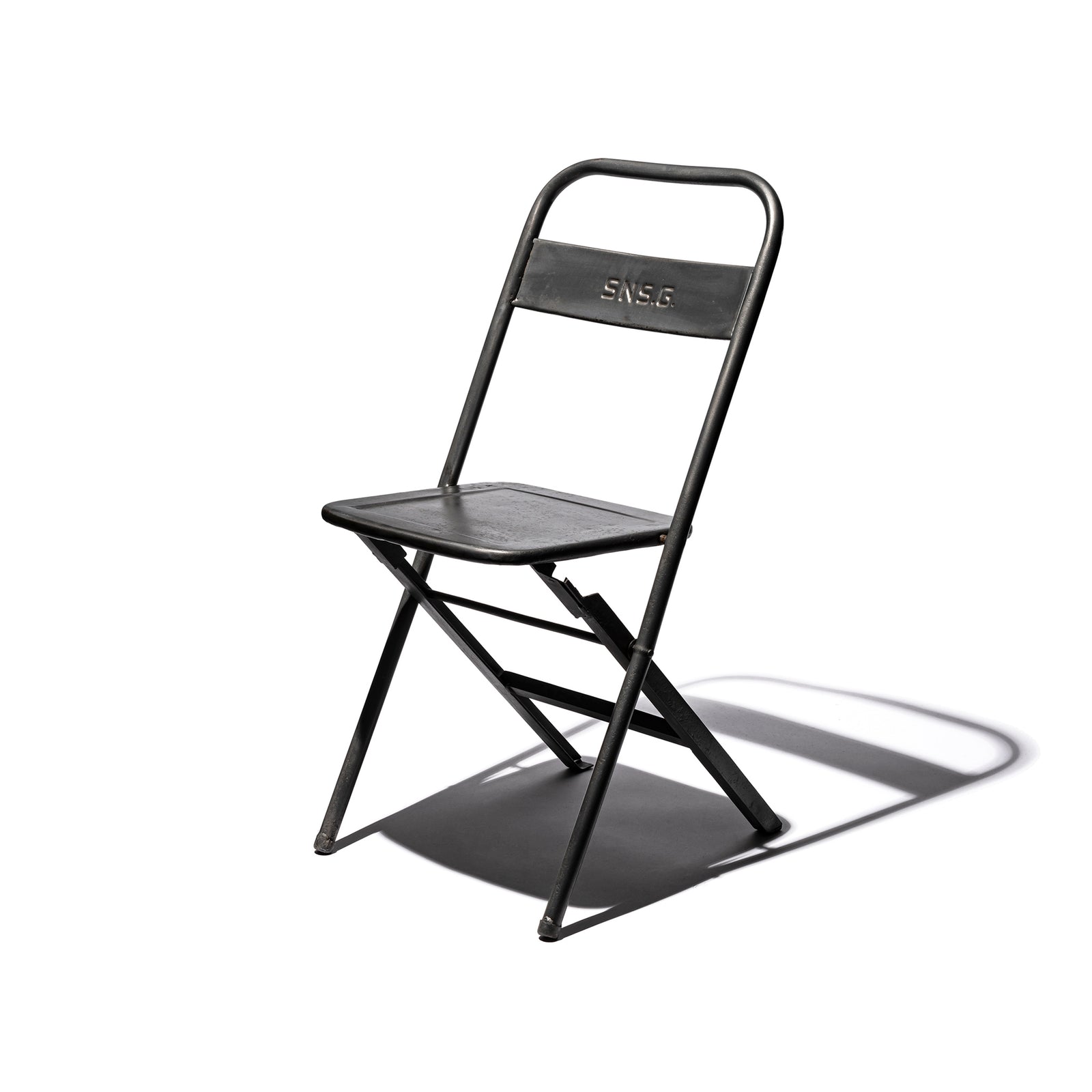 VINTAGE STEEL FOLDING CHAIR / Natural – PUEBCO ONLINE STORE