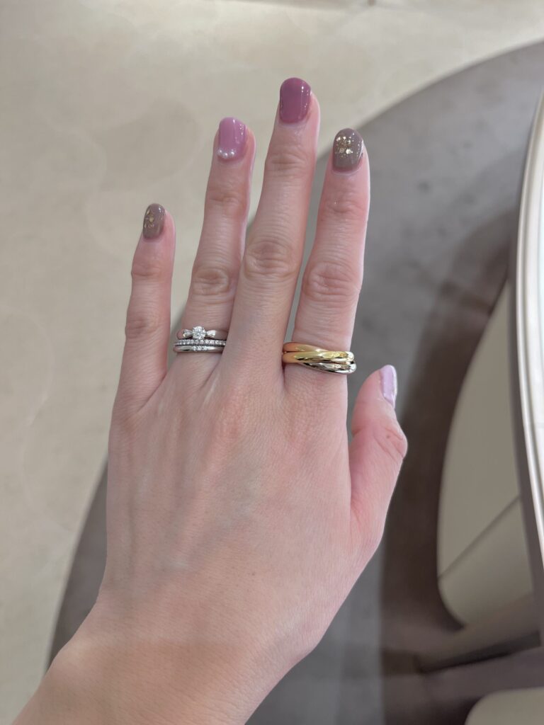 カルティエのトリニティリングはSMとクラシックどっちがいい