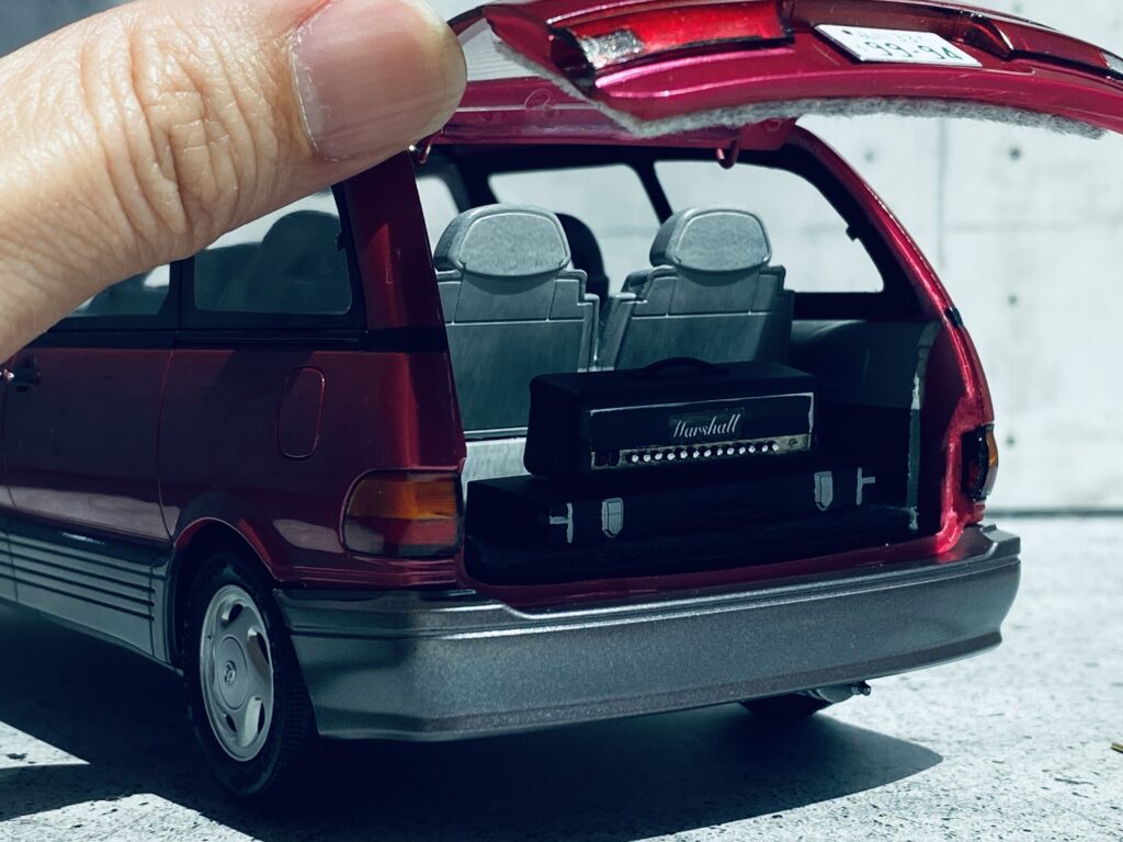 リアゲート開口して僕の過去をつめこんで再現してみた」 | プラモの時間