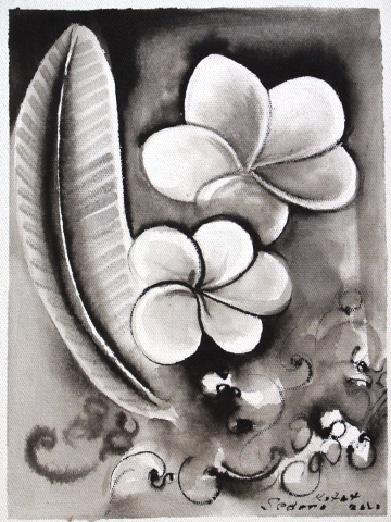 バリ絵画ウブド・自然と風景を描いたバリ島アート | ピュアラバリ