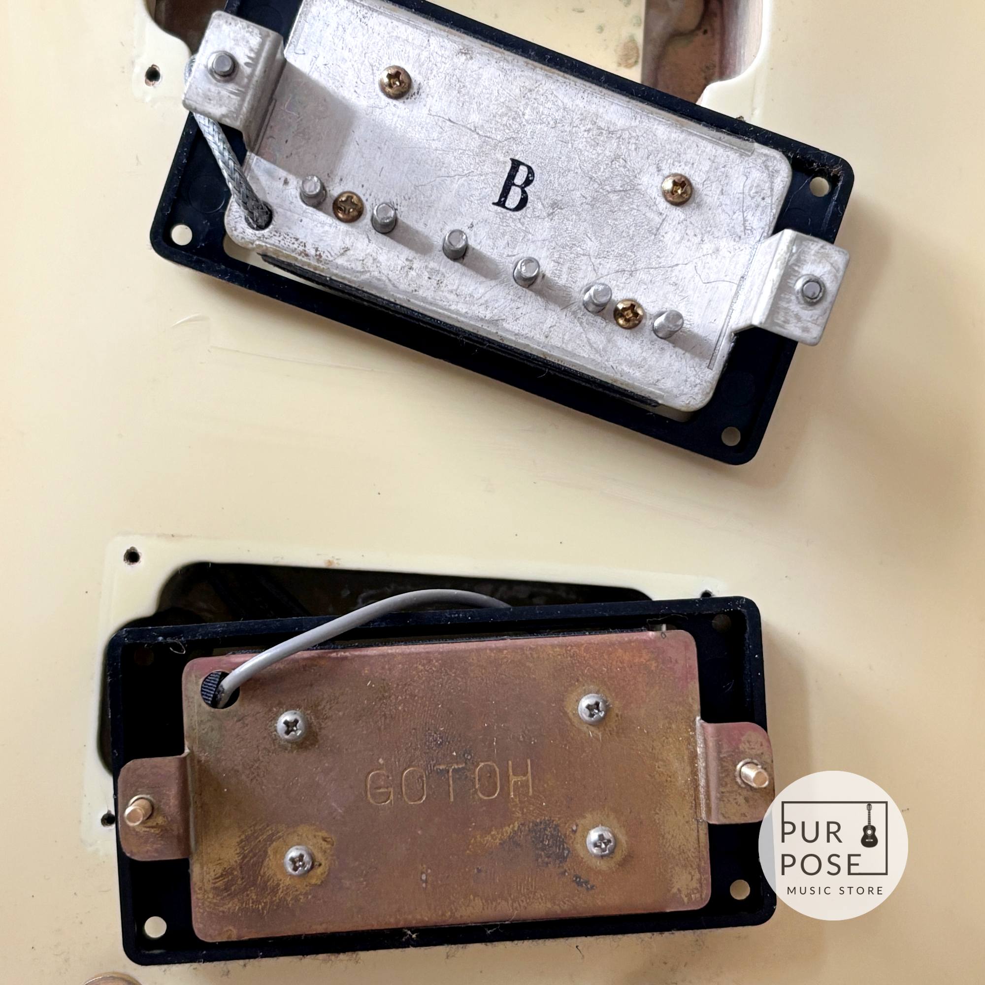 中古】AriaPro II PE Deluxe Ivory 1980年代