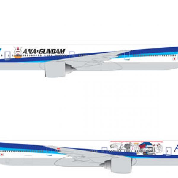 ガンダムジェット』就航＆ANA限定『ガンダム』発売！ガンプラ30周年を