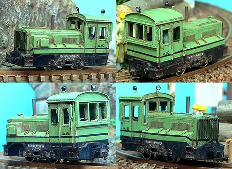 木曽森林鉄道、酒井DL5t機92号機