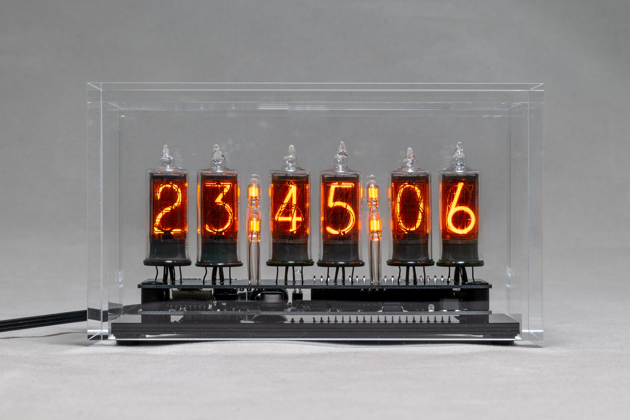 ニキシー管時計 NC1 プレミアムモデル (Burroughs) | q61.org shop