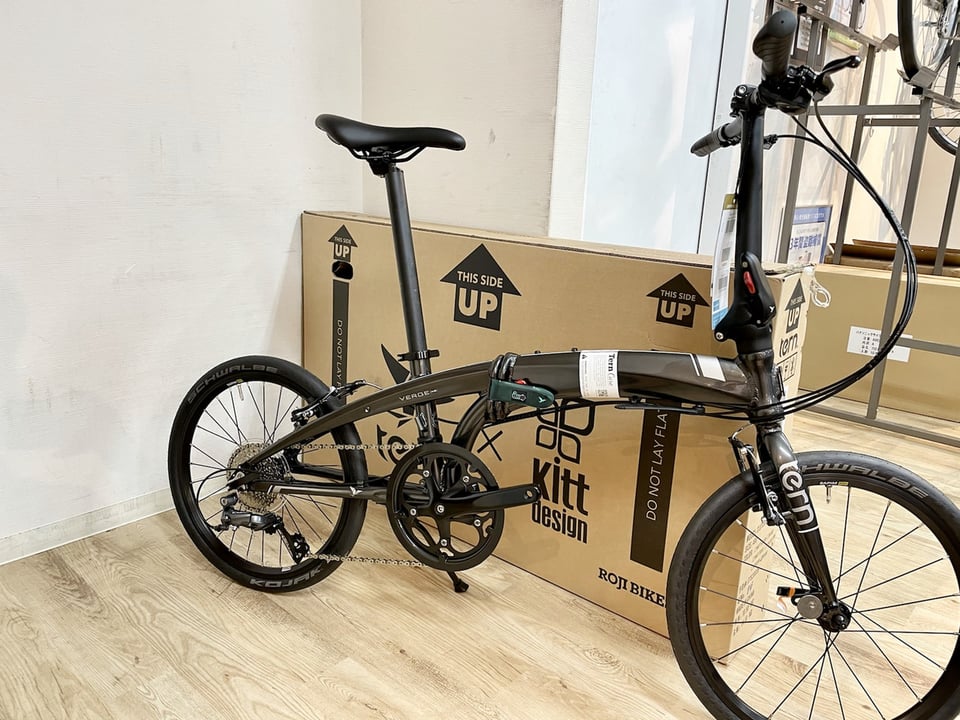 下鴨店】簡単に折りたたみ！TERN Verge N8 - 株式会社きゅうべえ｜京都