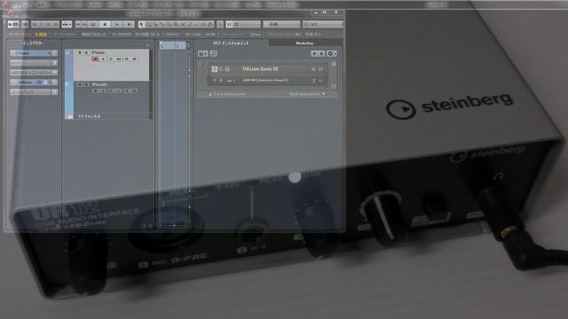 オーディオI/F steinberg UR12 レビュー♪（ライン入力とMIDI端子は