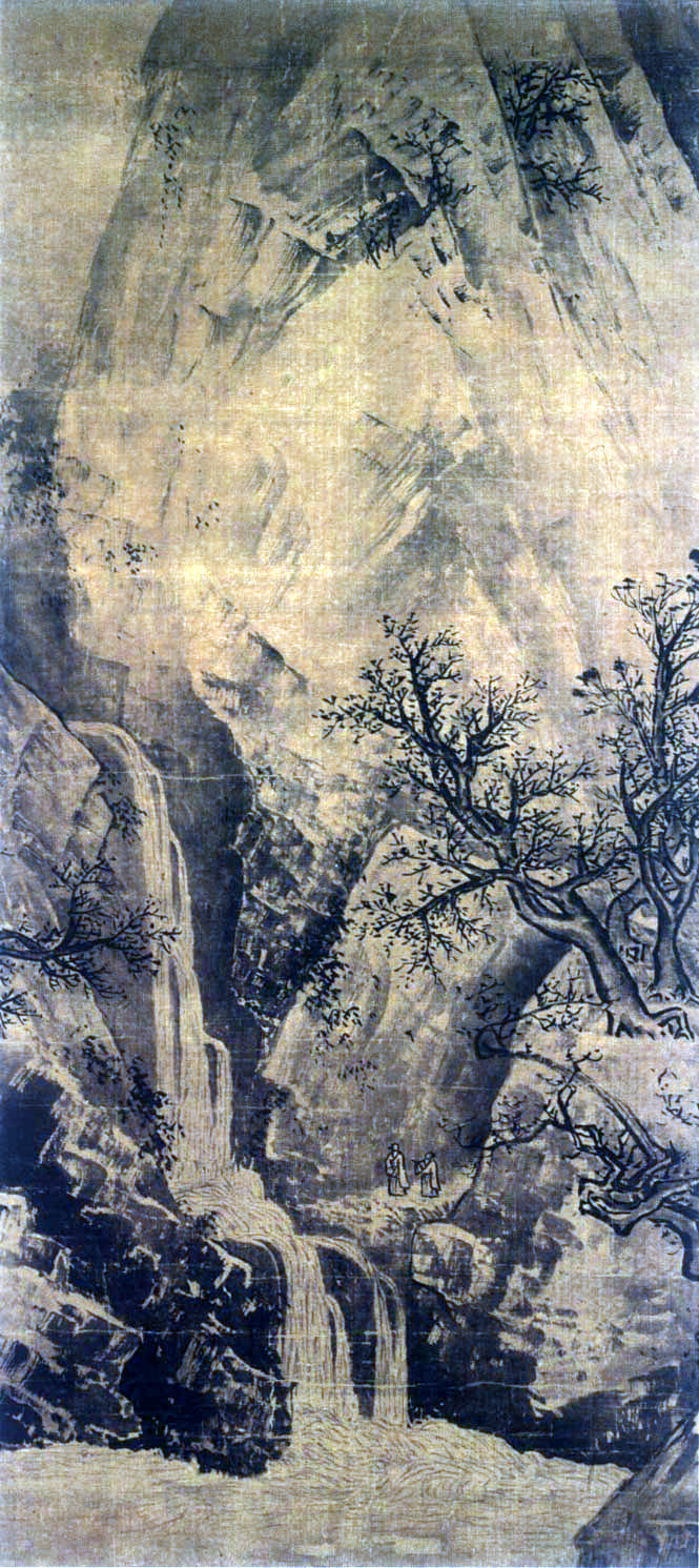 中国絵画史ノート 李唐《秋冬山水図》双幅 高桐院蔵