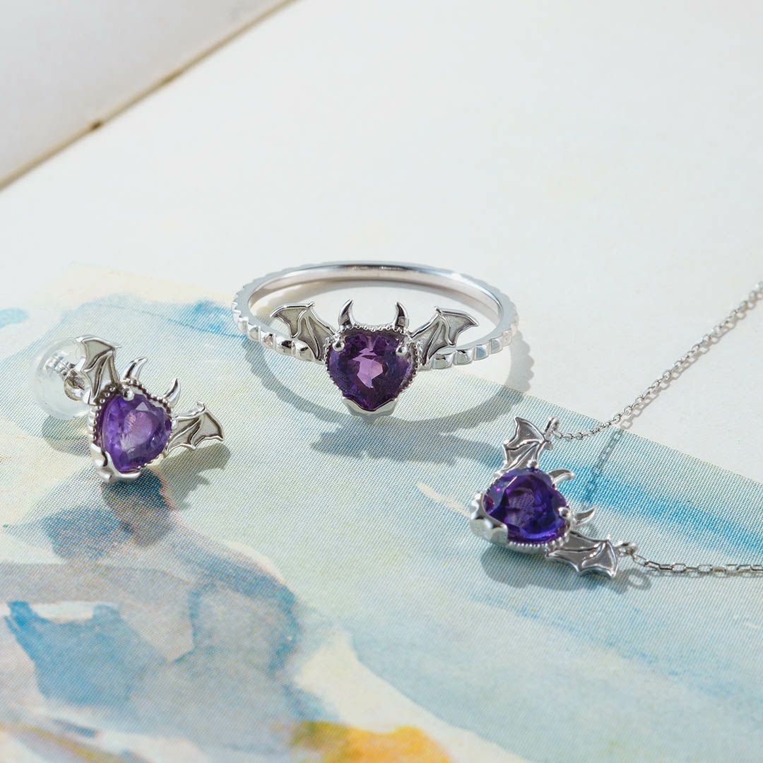 Q-Pot. メルトリング 紫色 メルトリング (クリアパープル) | Q-pot