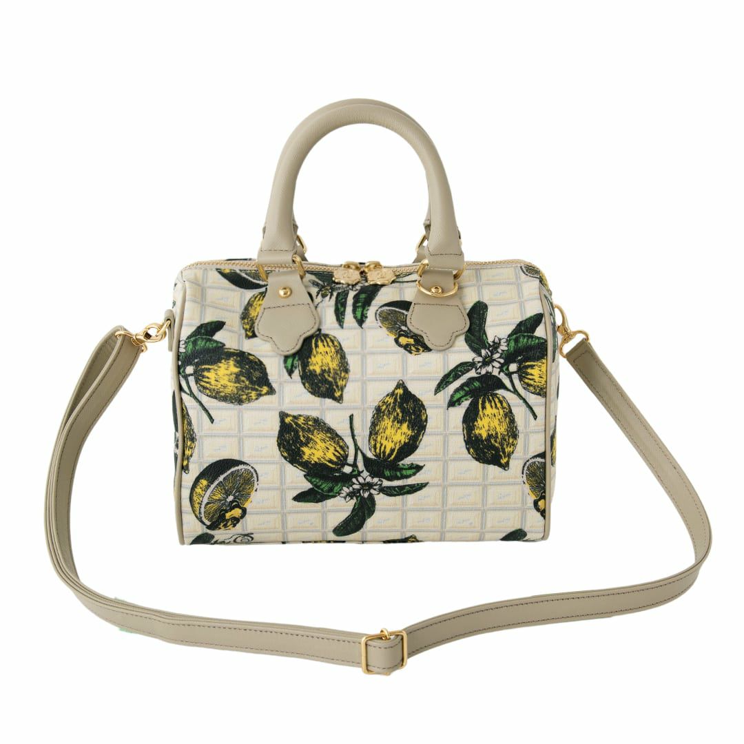 ホワイトチョコレート×ハニーレモン ミニ ボストンバッグ | Q-pot