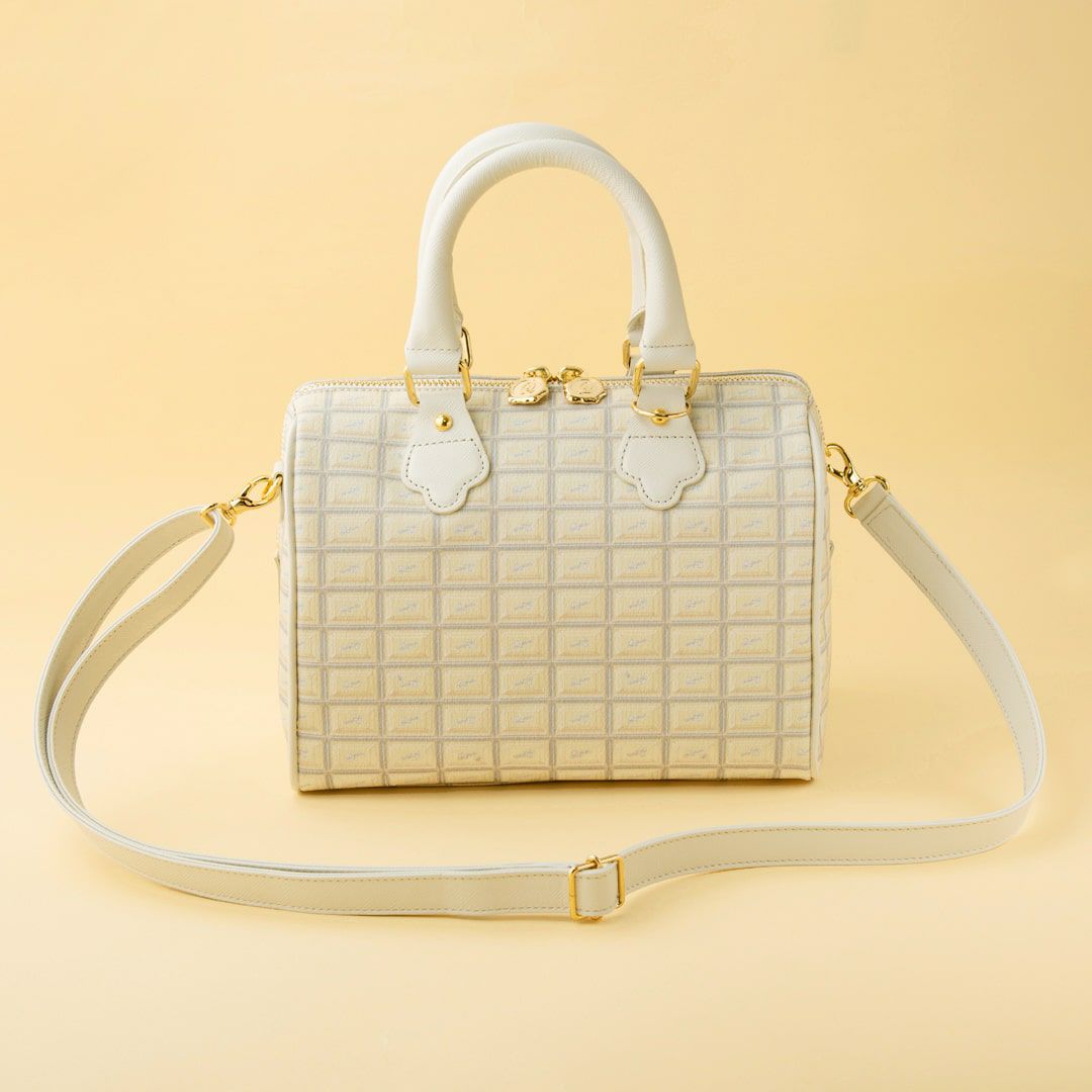 ホワイトチョコレート・ミニボストンバッグ | Q-pot. ONLINE SHOP