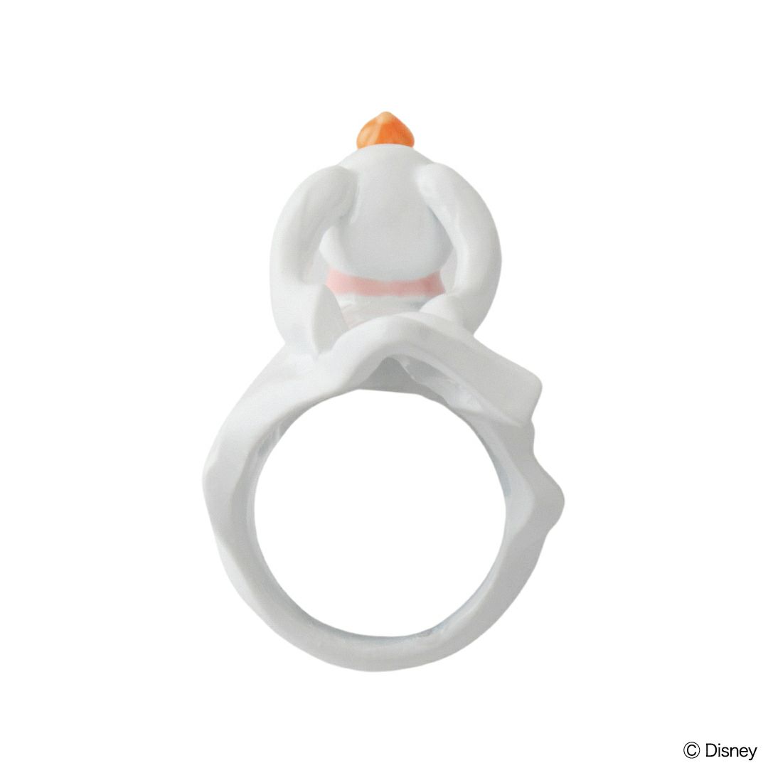 ゼロ / ゴースト メタルリング（ホワイト）【ディズニー アクセサリー