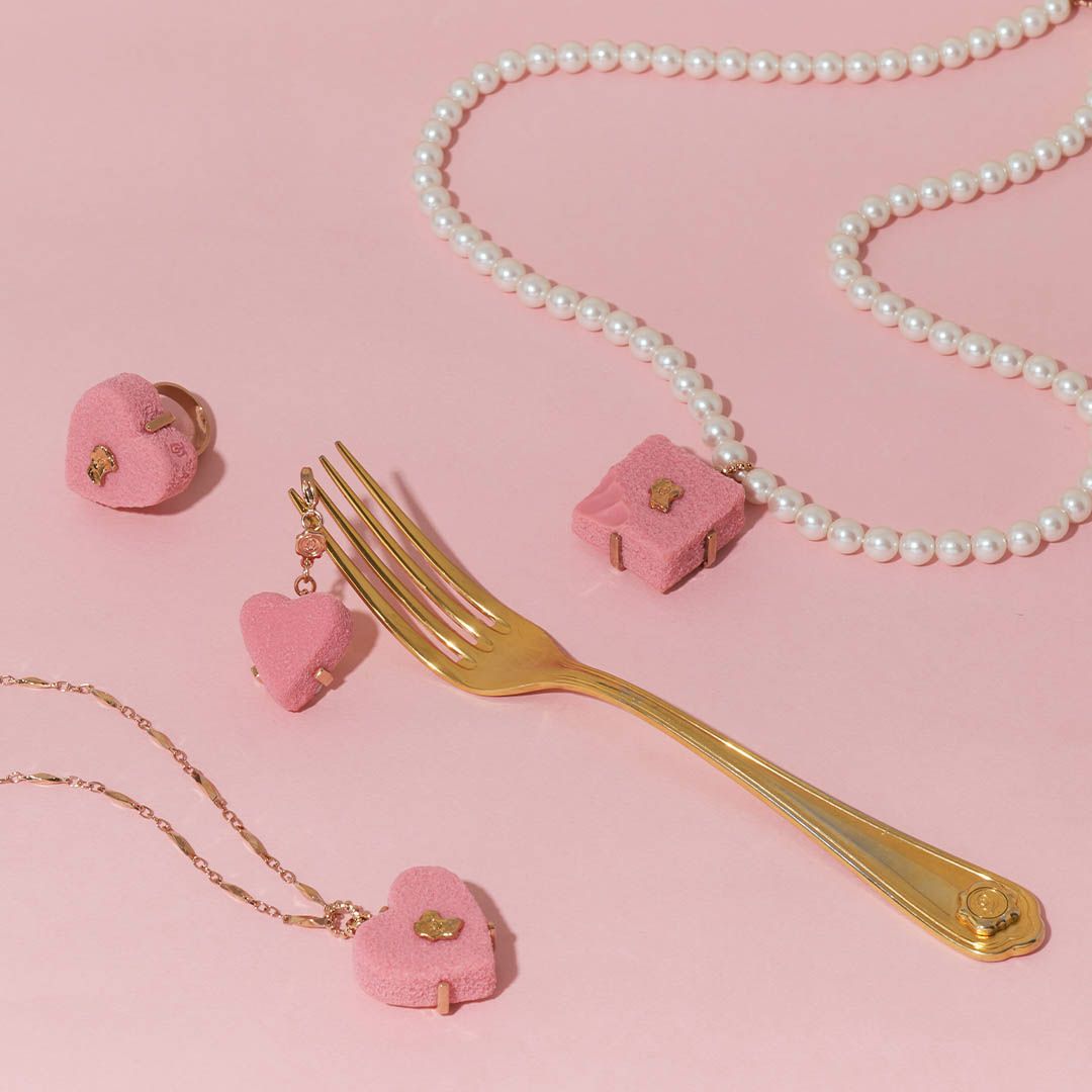 リュクス ハート ショコラ ネックレス(ピンク) | Q-pot. ONLINE SHOP