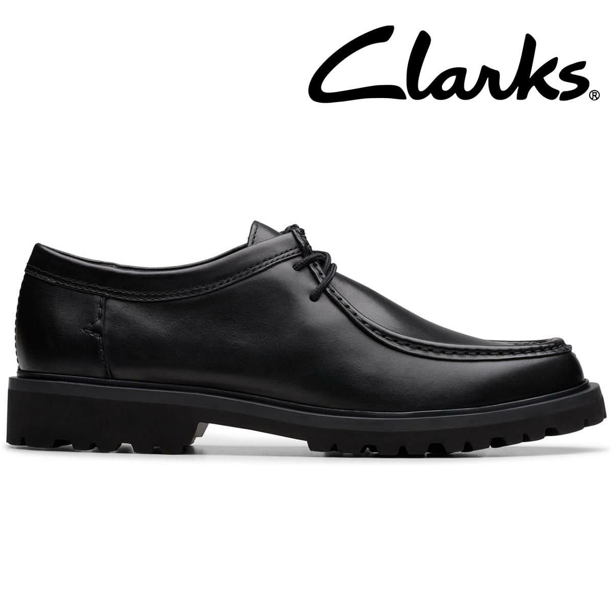 クラークス メンズ ドレスシューズ ポールトンレース ブラック タン