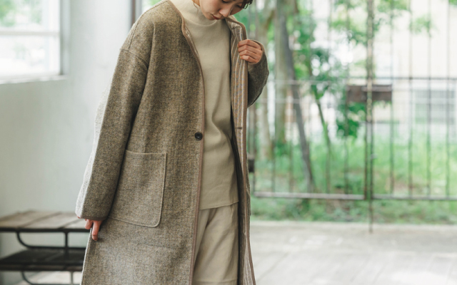 2023 AW – UNISEX PICK UP ITEM – tweed outer - quadro (クオドロ