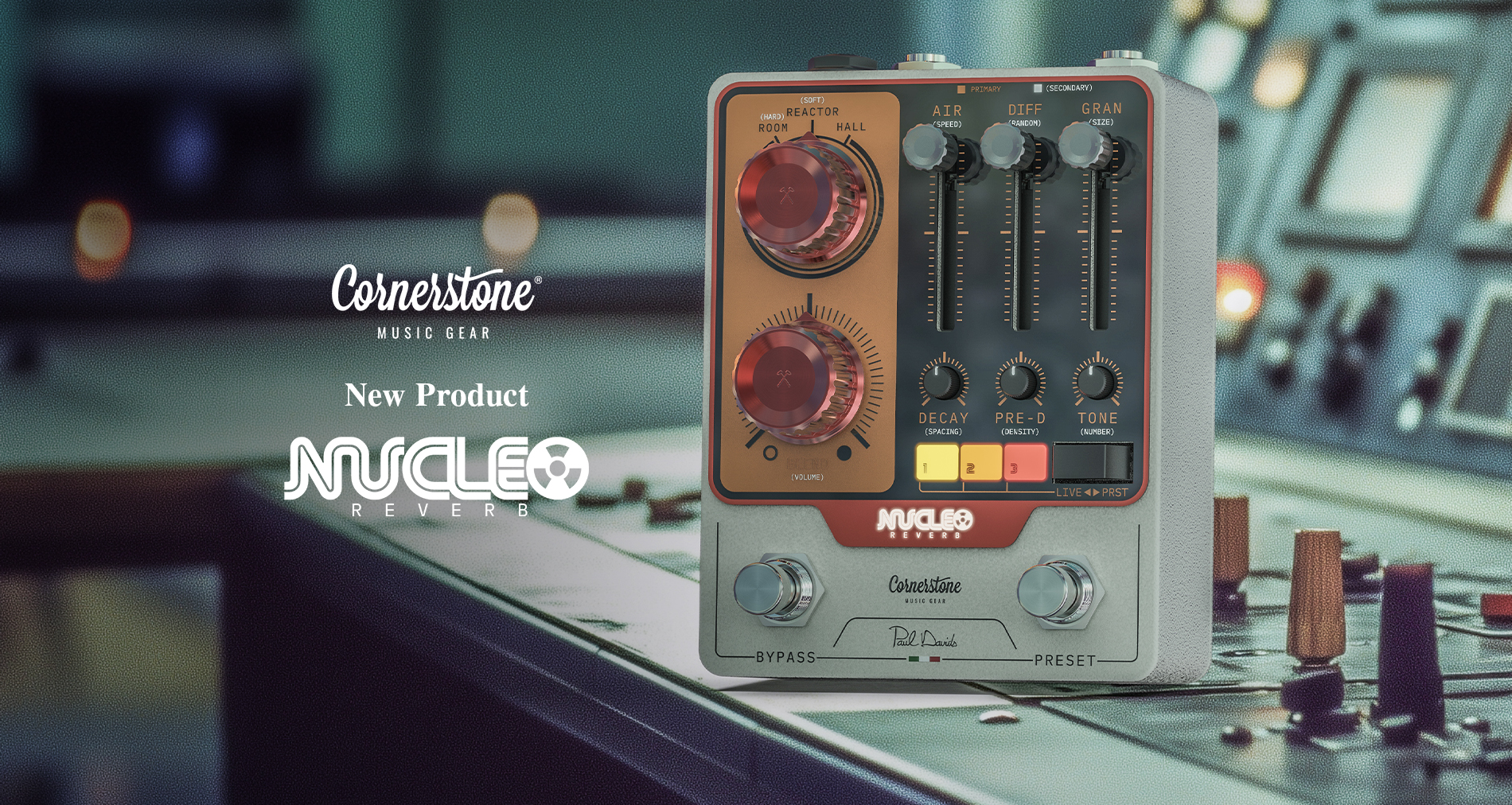 Cornerstone Music Gearより【Nucleo】新登場！ - NEWS - Quanta