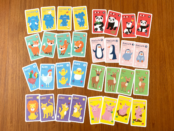 木のおもちゃ カルテット / アニマルカルテット|マゲラン社(ドイツ)