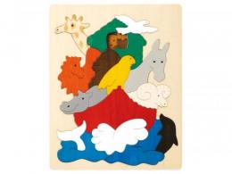 木のおもちゃ カルテット / ジョージ・ラックパズル