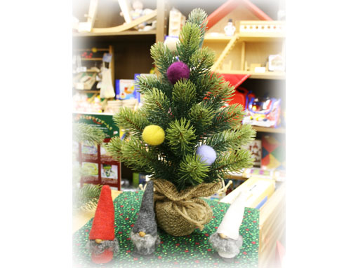 木のおもちゃ カルテット / 卓上クリスマスツリー｜ドイツ製 木製